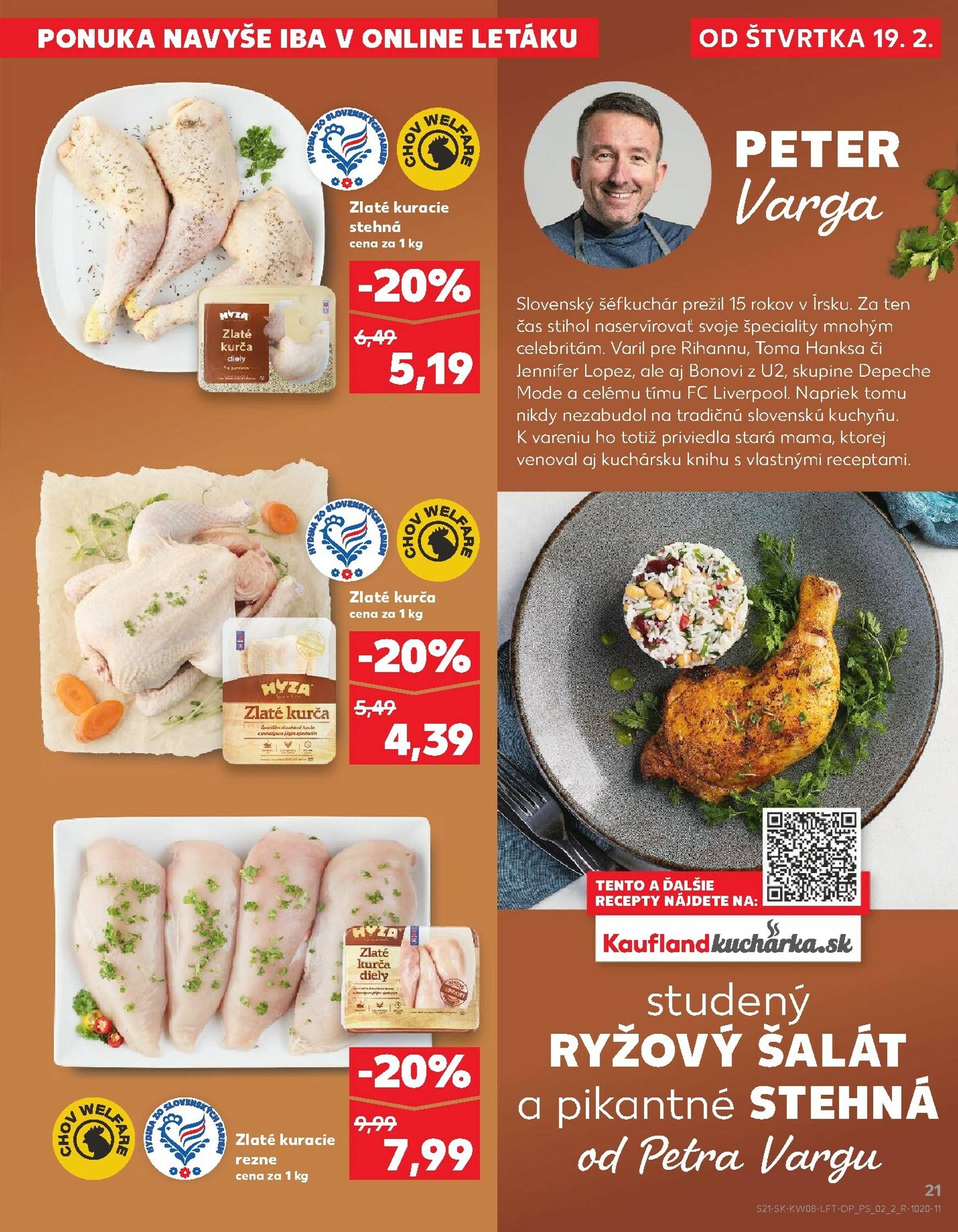 Page 21 of Aktuálny kaufland leták platný od štvrtka 19.02 do 25.02