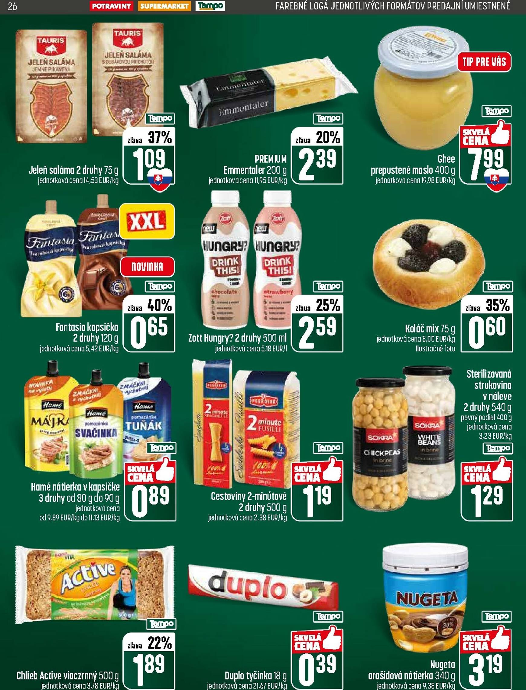 Page 26 of Aktuálny coop-jednota leták platný od štvrtka 19.02 do 25.02