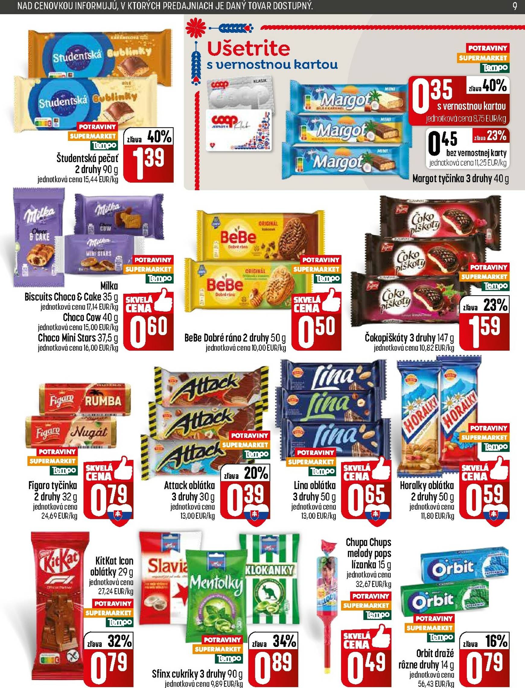 Page 9 of Aktuálny coop-jednota leták platný od štvrtka 19.02 do 25.02