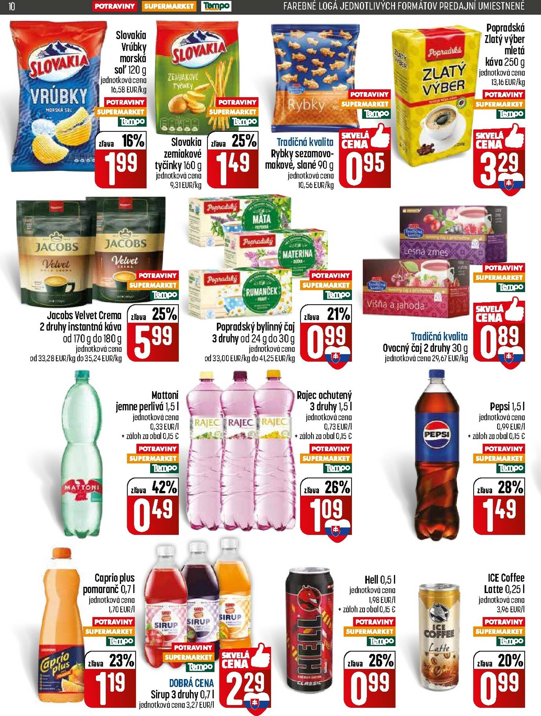 Page 10 of Aktuálny coop-jednota leták platný od štvrtka 19.02 do 25.02