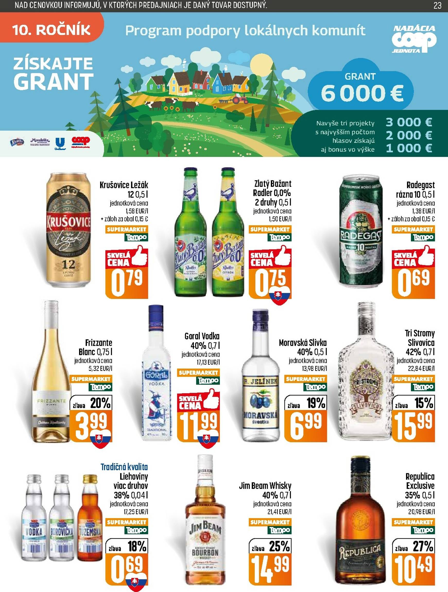 Page 23 of Aktuálny coop-jednota leták platný od štvrtka 19.02 do 25.02