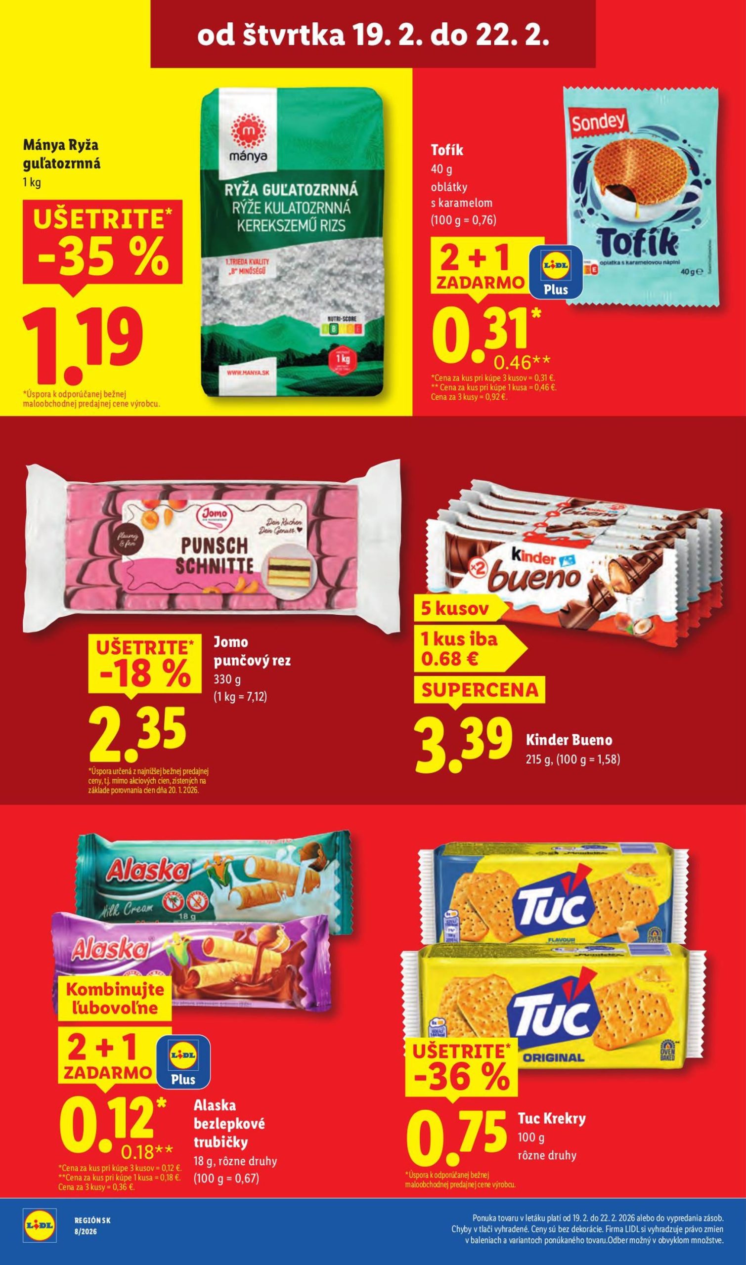 Page 26 of Aktuálny lidl leták platný od štvrtka 19.02 do 22.02