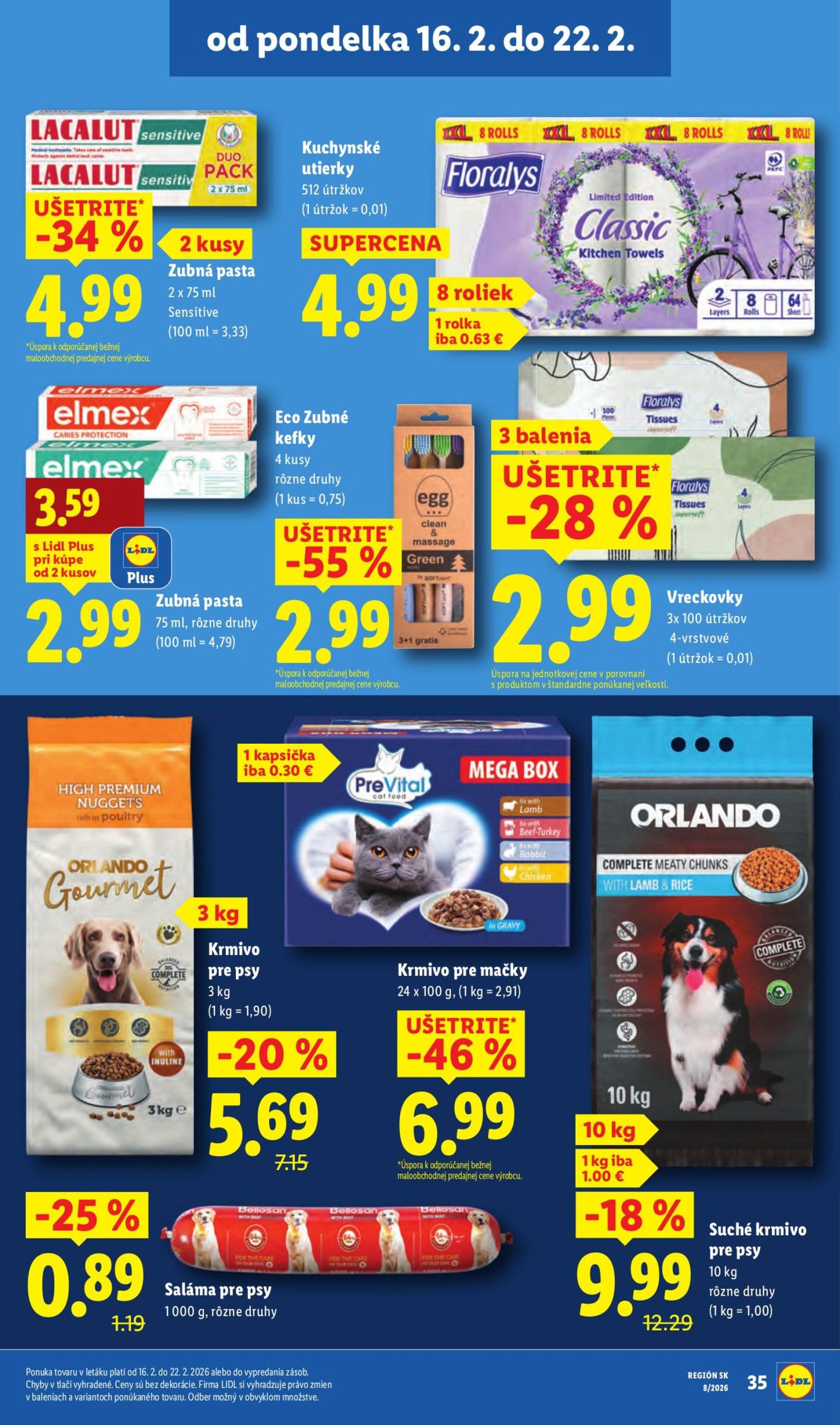 Page 72 of Aktuálny lidl leták platný od štvrtka 19.02 do 22.02