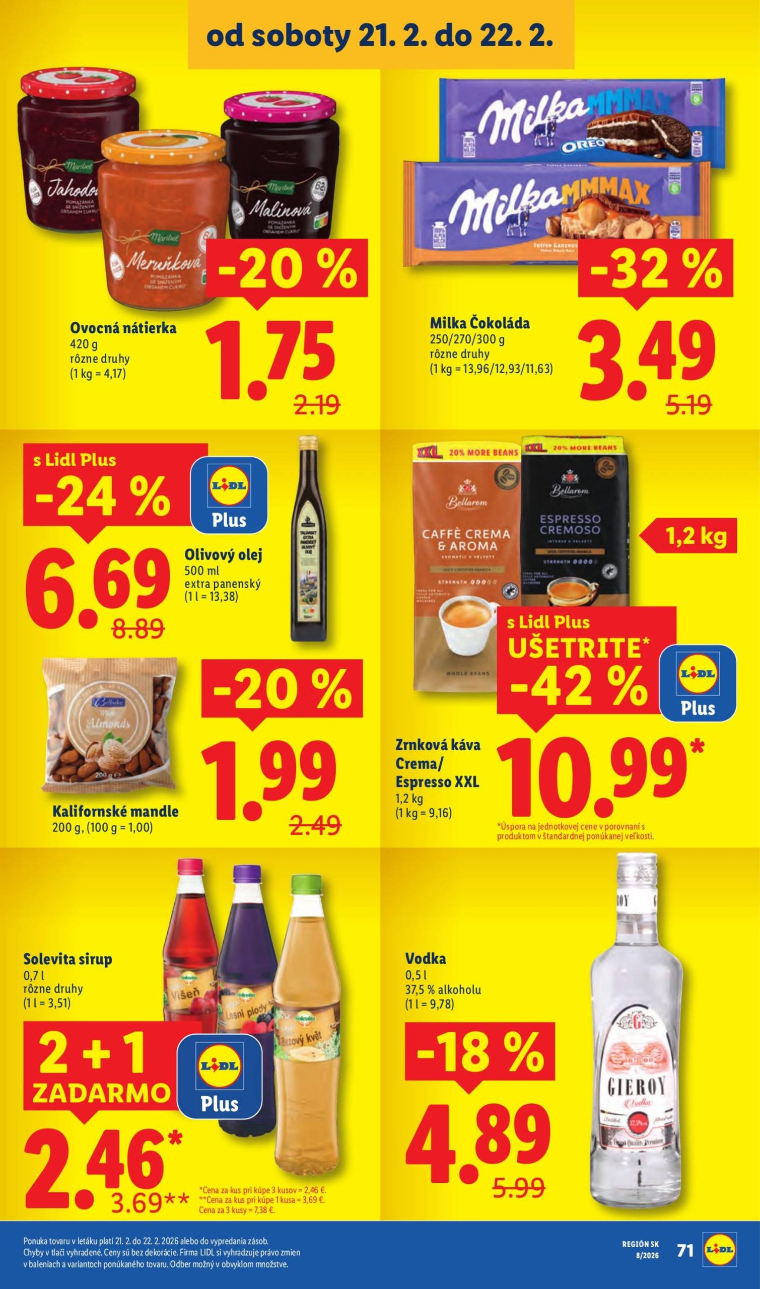 Page 42 of Aktuálny lidl leták platný od štvrtka 19.02 do 22.02