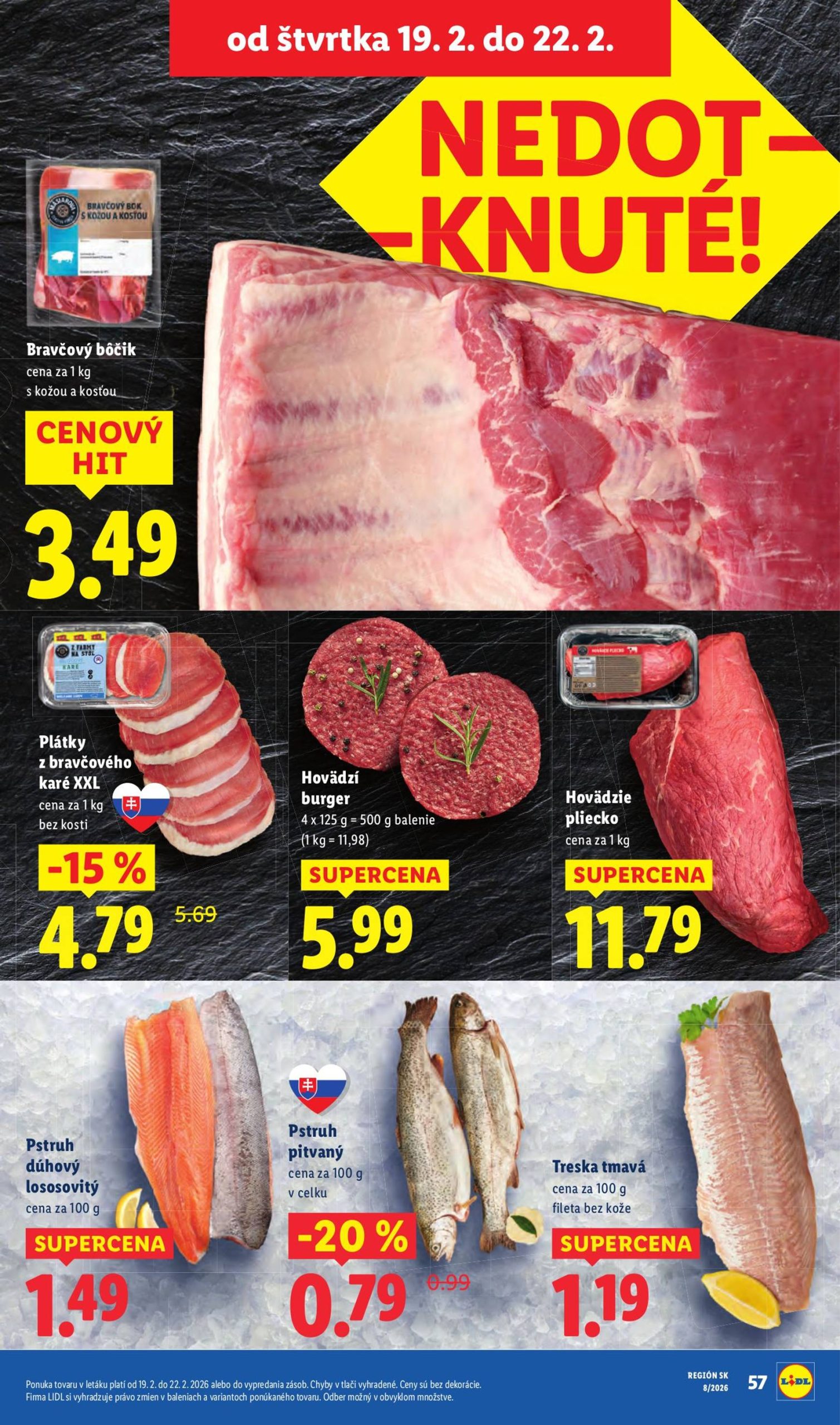 Page 15 of Aktuálny lidl leták platný od štvrtka 19.02 do 22.02