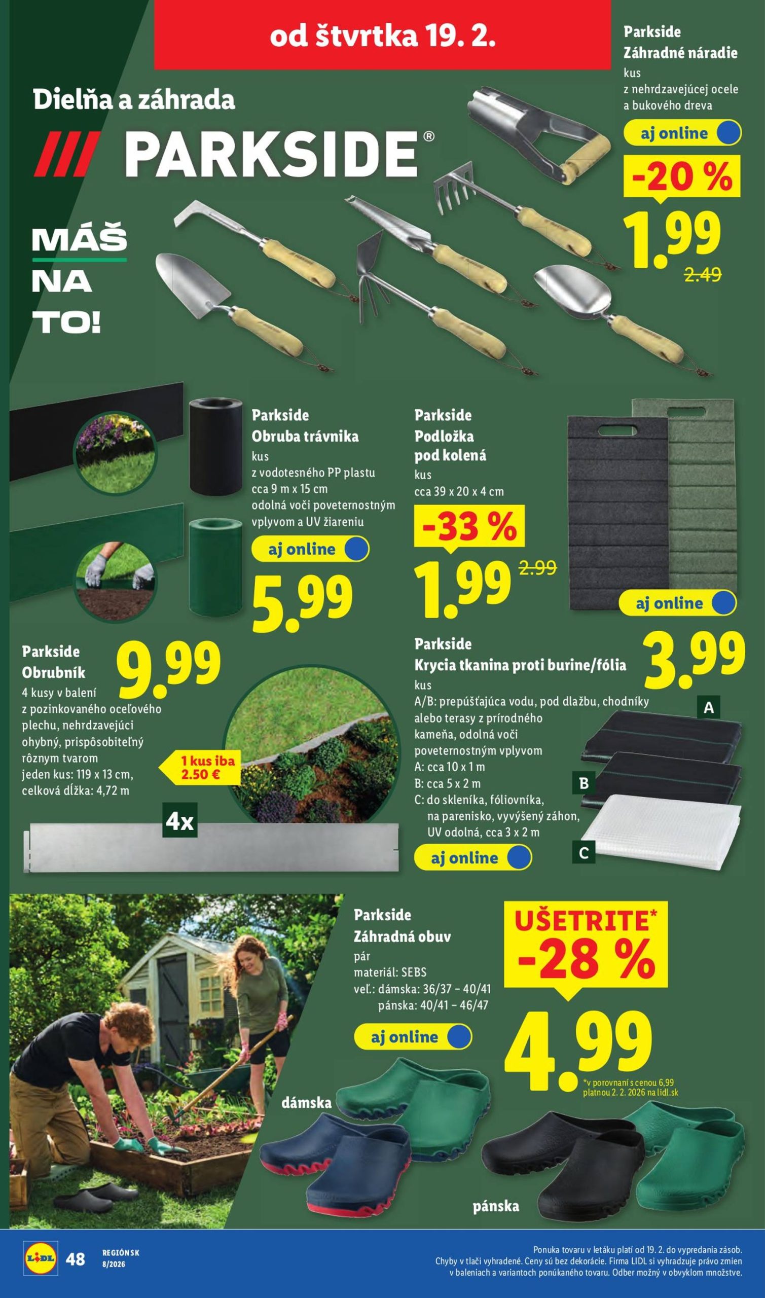 Page 32 of Aktuálny lidl leták platný od štvrtka 19.02 do 22.02