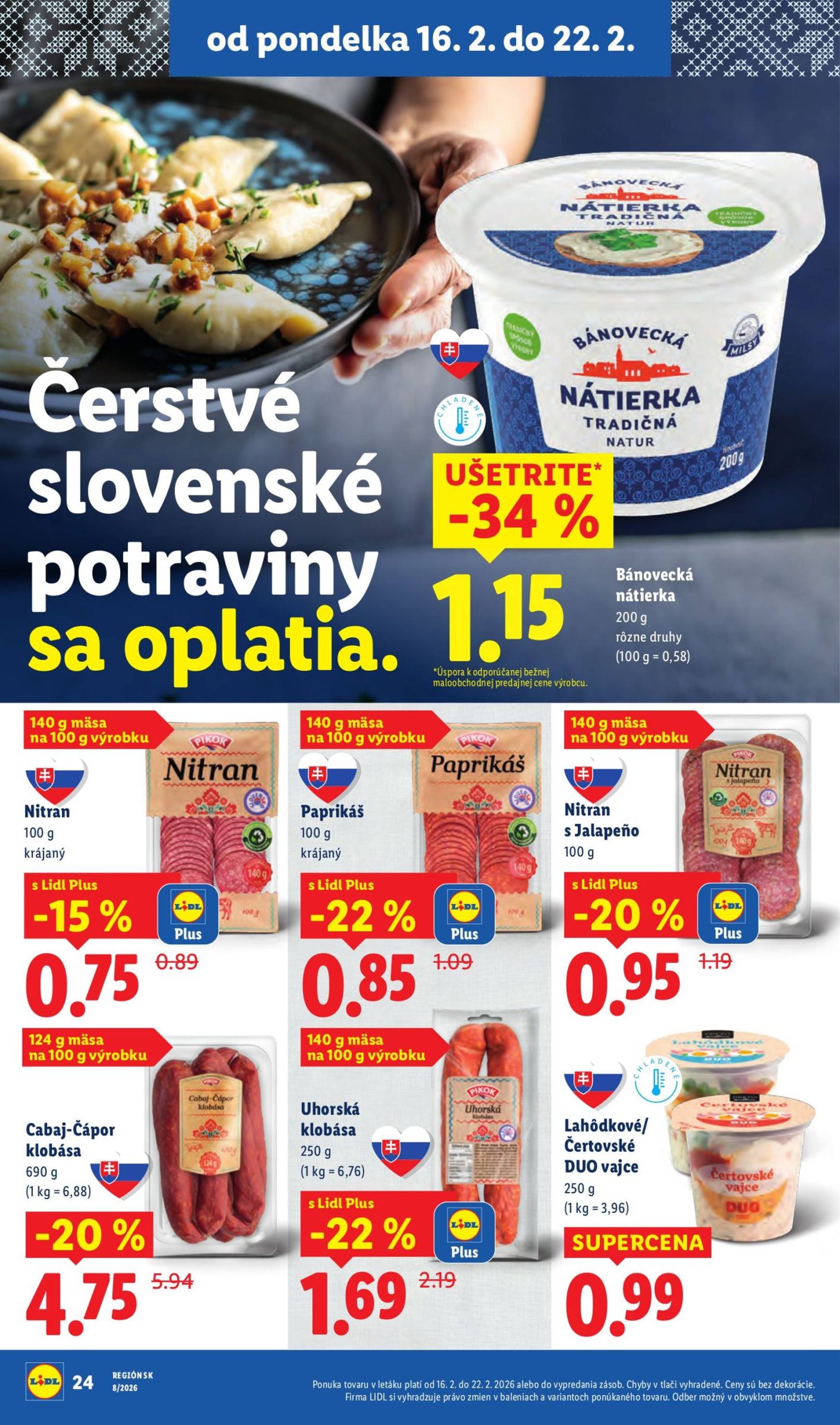 Page 58 of Aktuálny lidl leták platný od štvrtka 19.02 do 22.02
