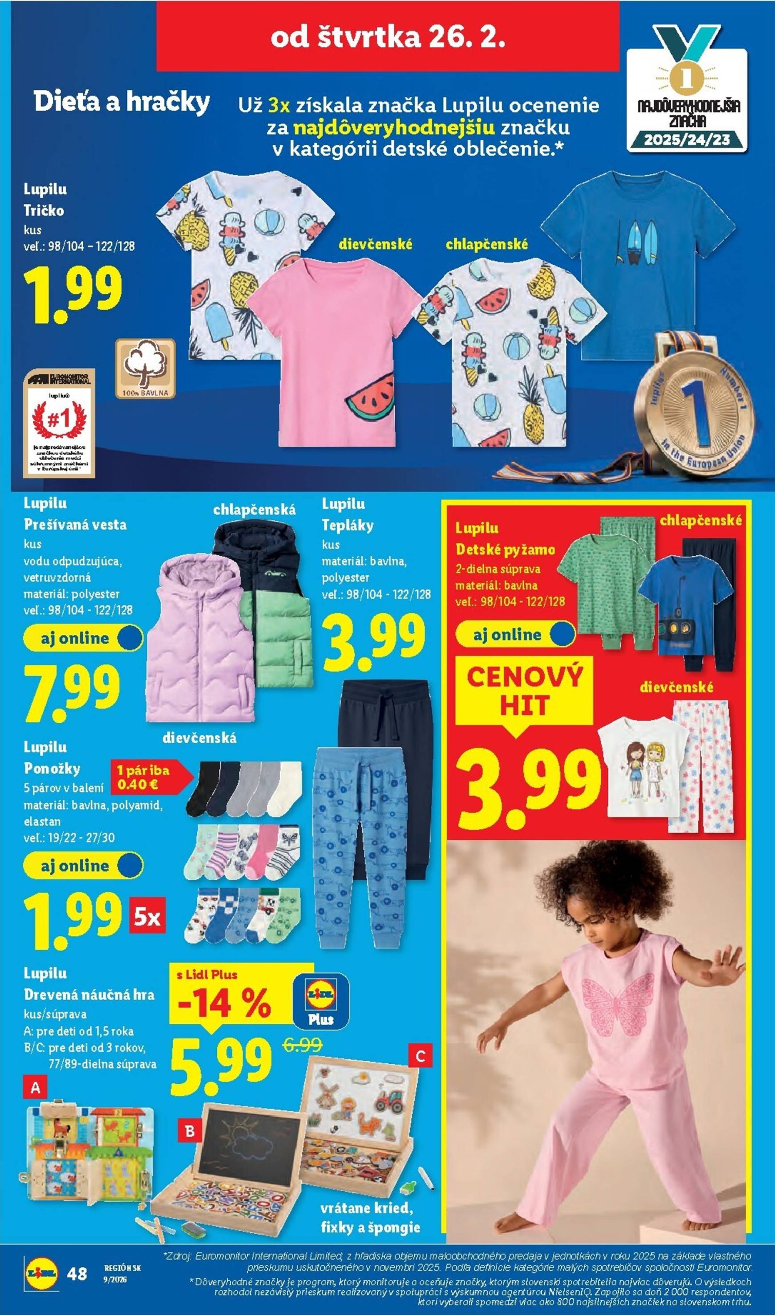Page 84 of Aktuálny lidl leták platný od pondelka 23.02 do 01.03