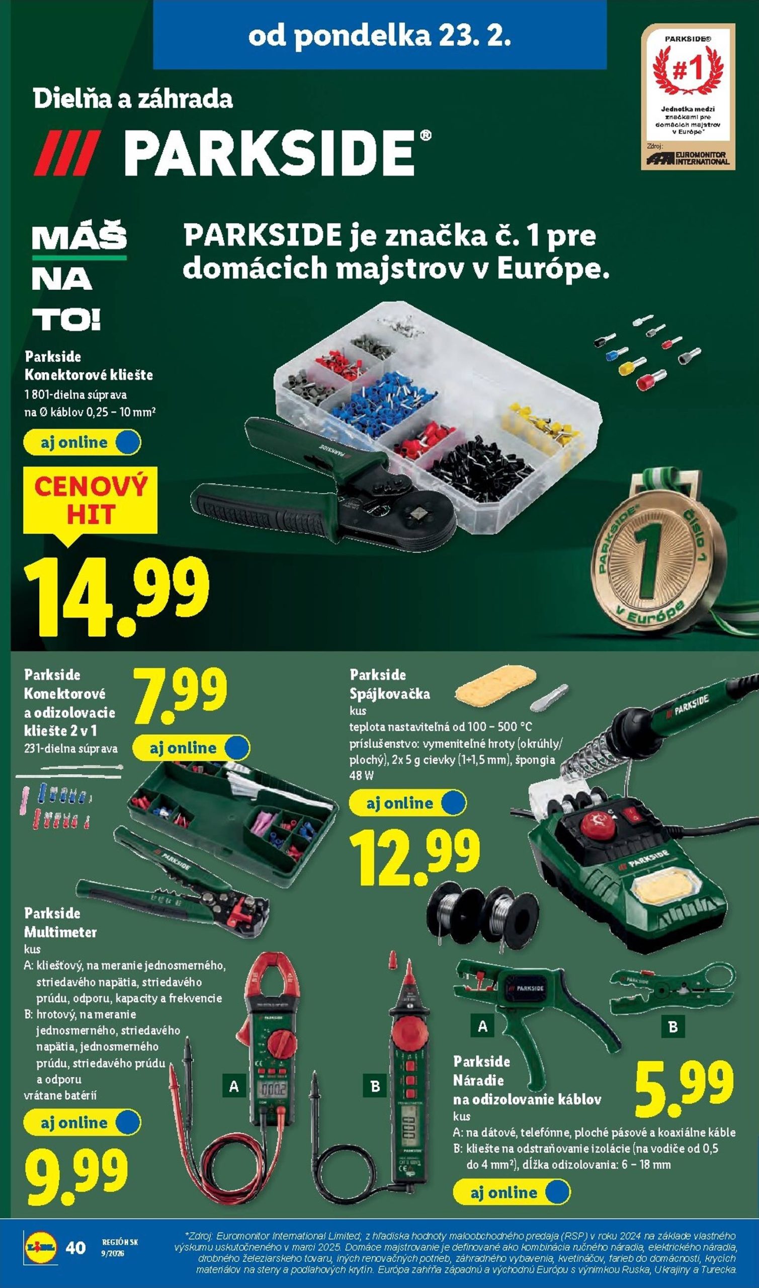 Page 52 of Aktuálny lidl leták platný od pondelka 23.02 do 01.03