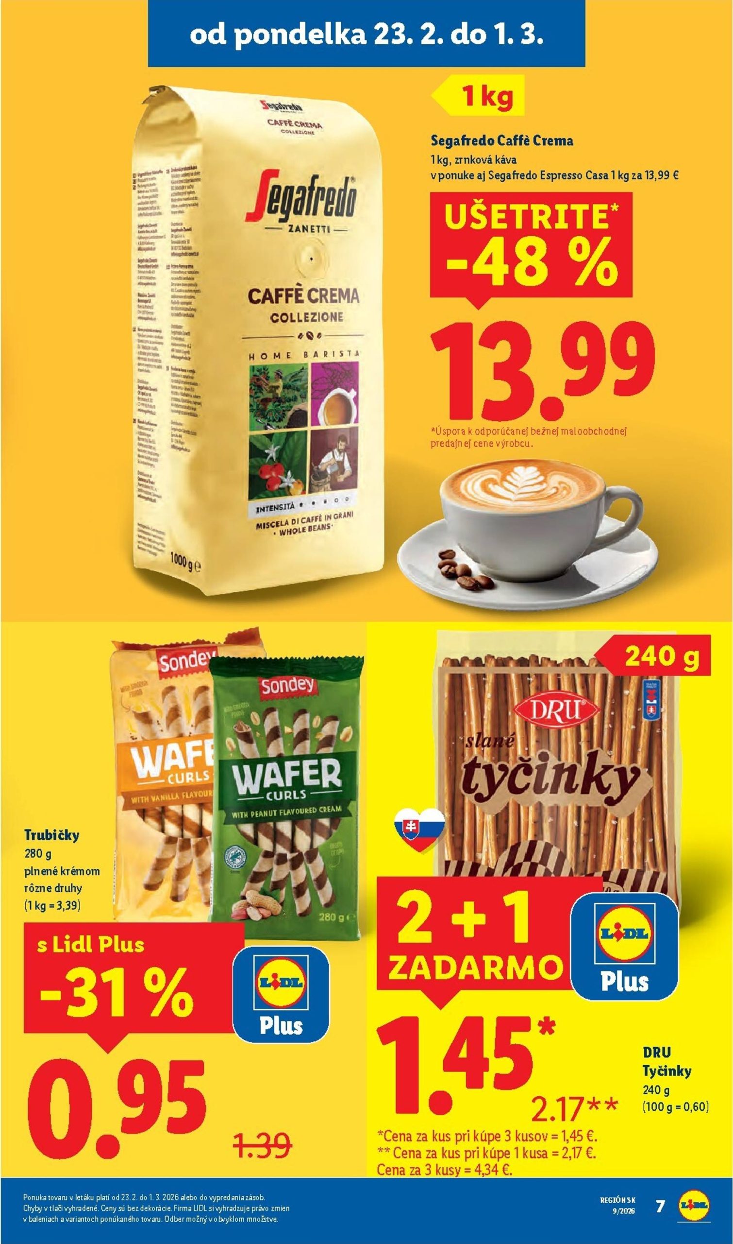 Page 7 of Aktuálny lidl leták platný od pondelka 23.02 do 01.03