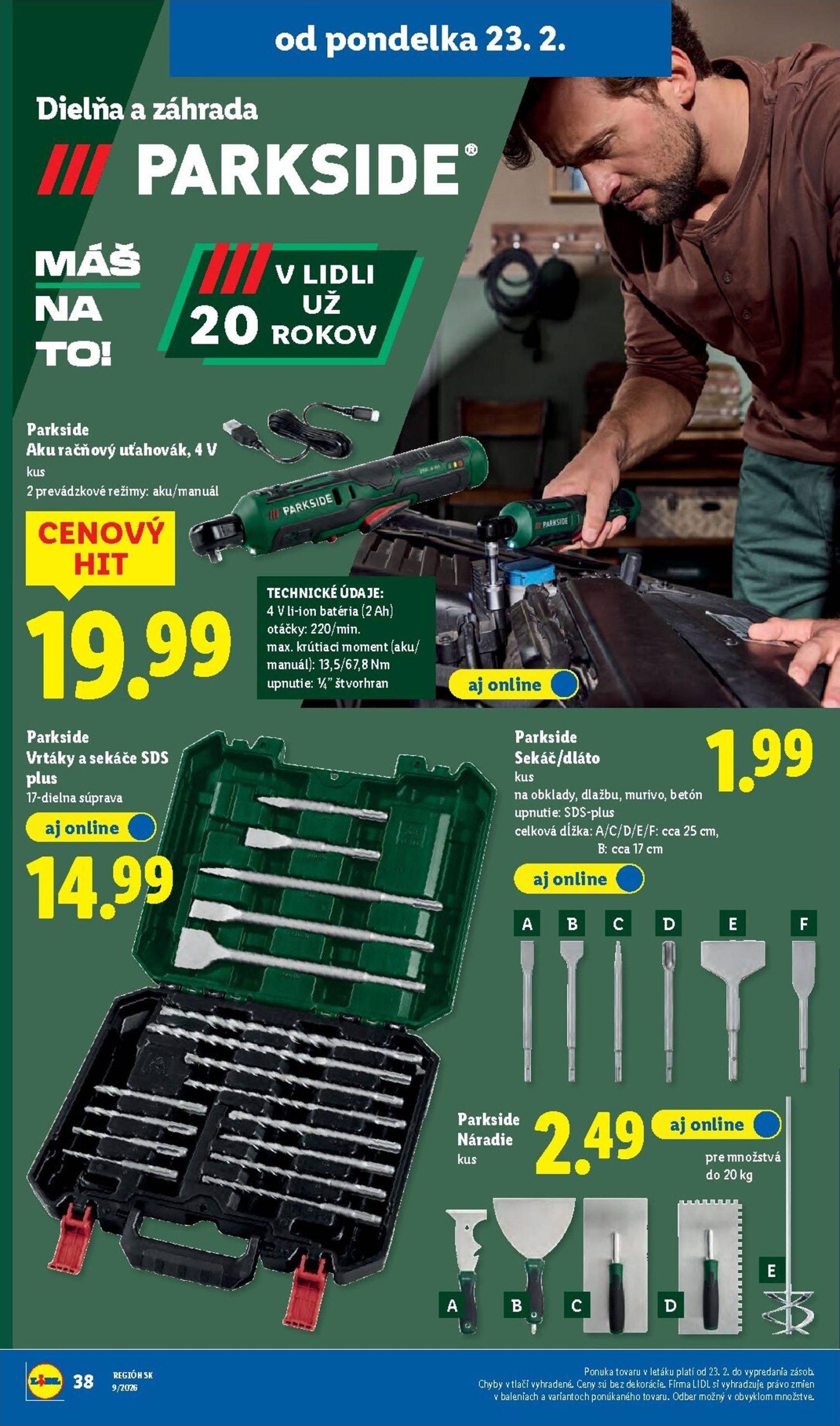 Page 50 of Aktuálny lidl leták platný od pondelka 23.02 do 01.03