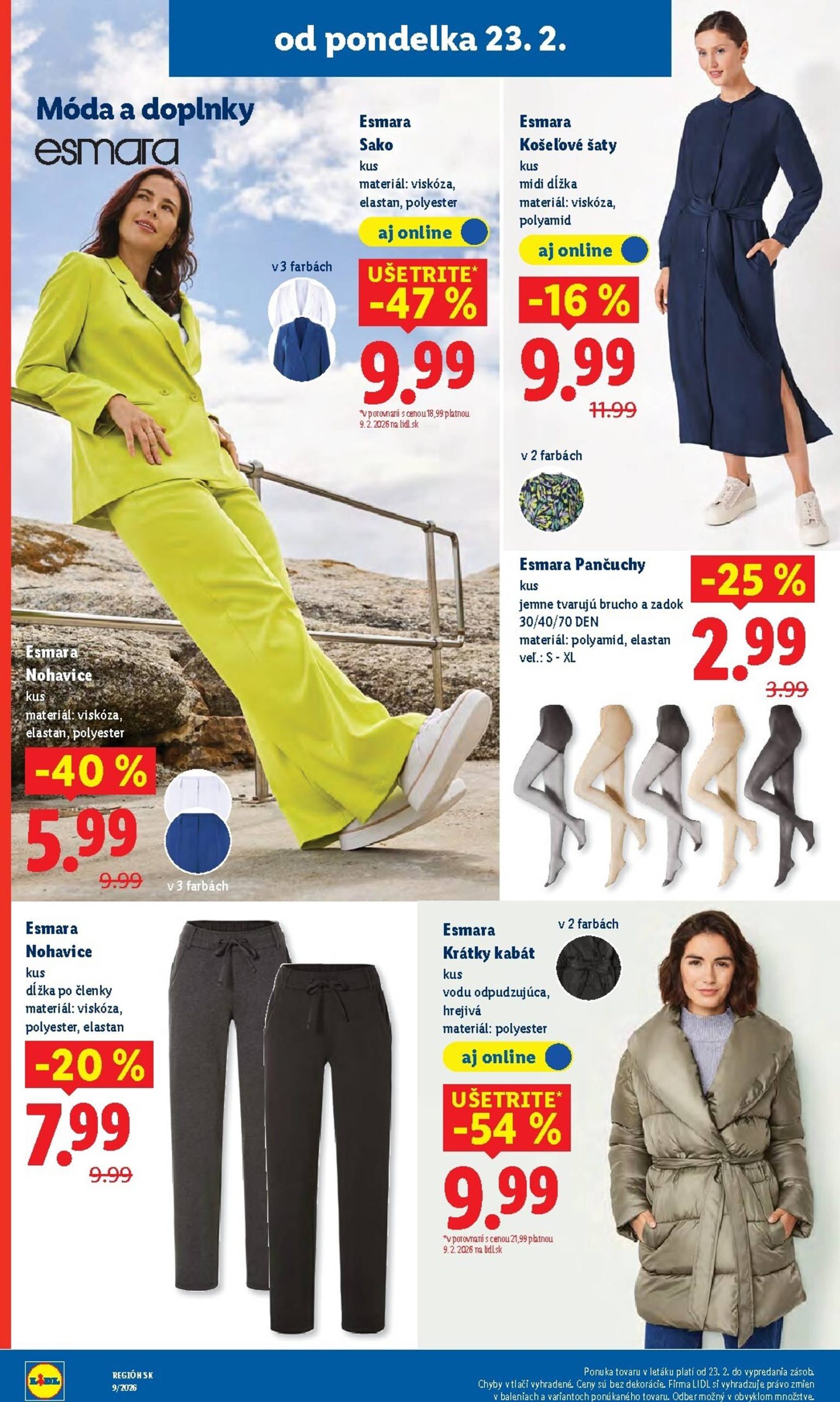 Page 46 of Aktuálny lidl leták platný od pondelka 23.02 do 01.03