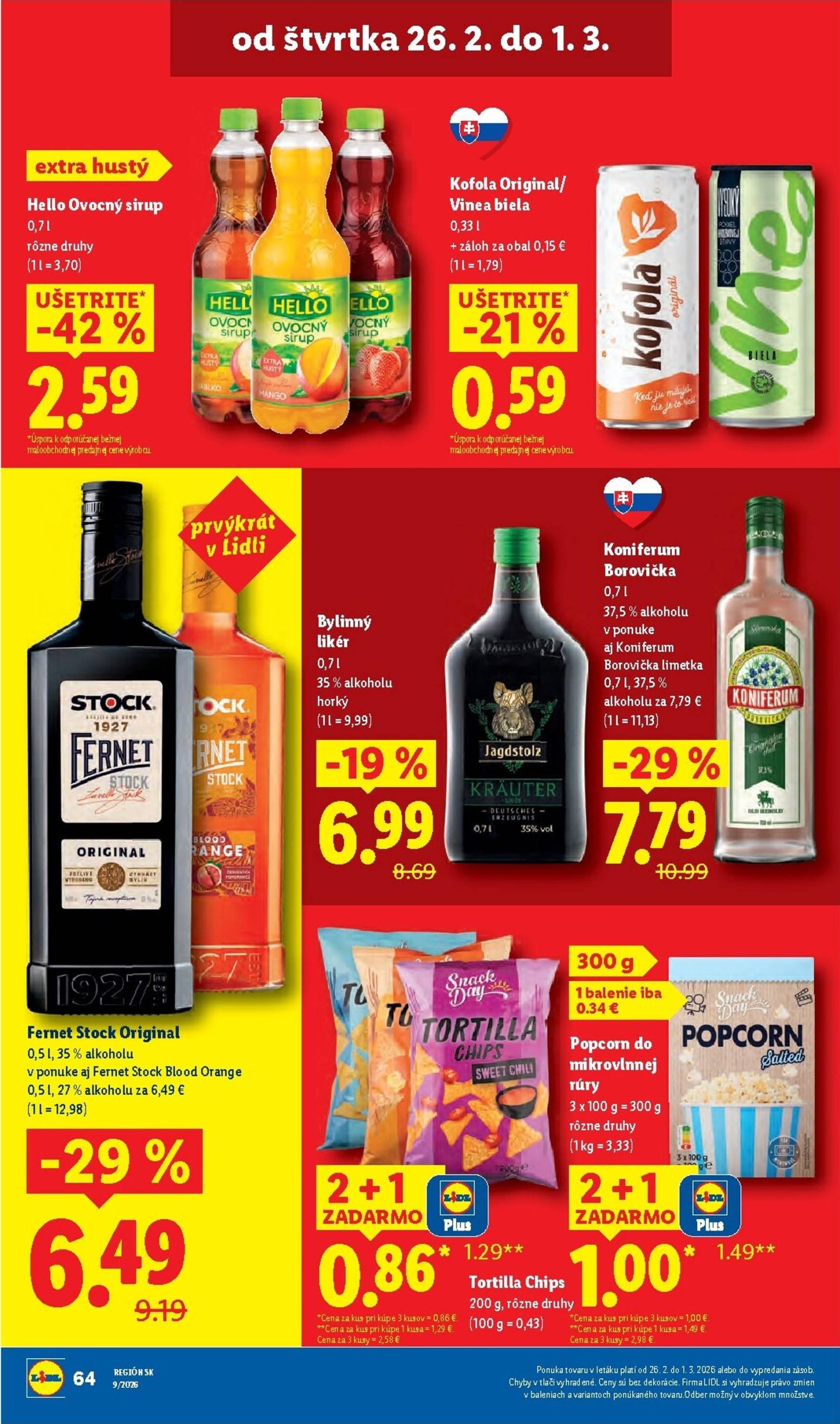 Page 72 of Aktuálny lidl leták platný od pondelka 23.02 do 01.03