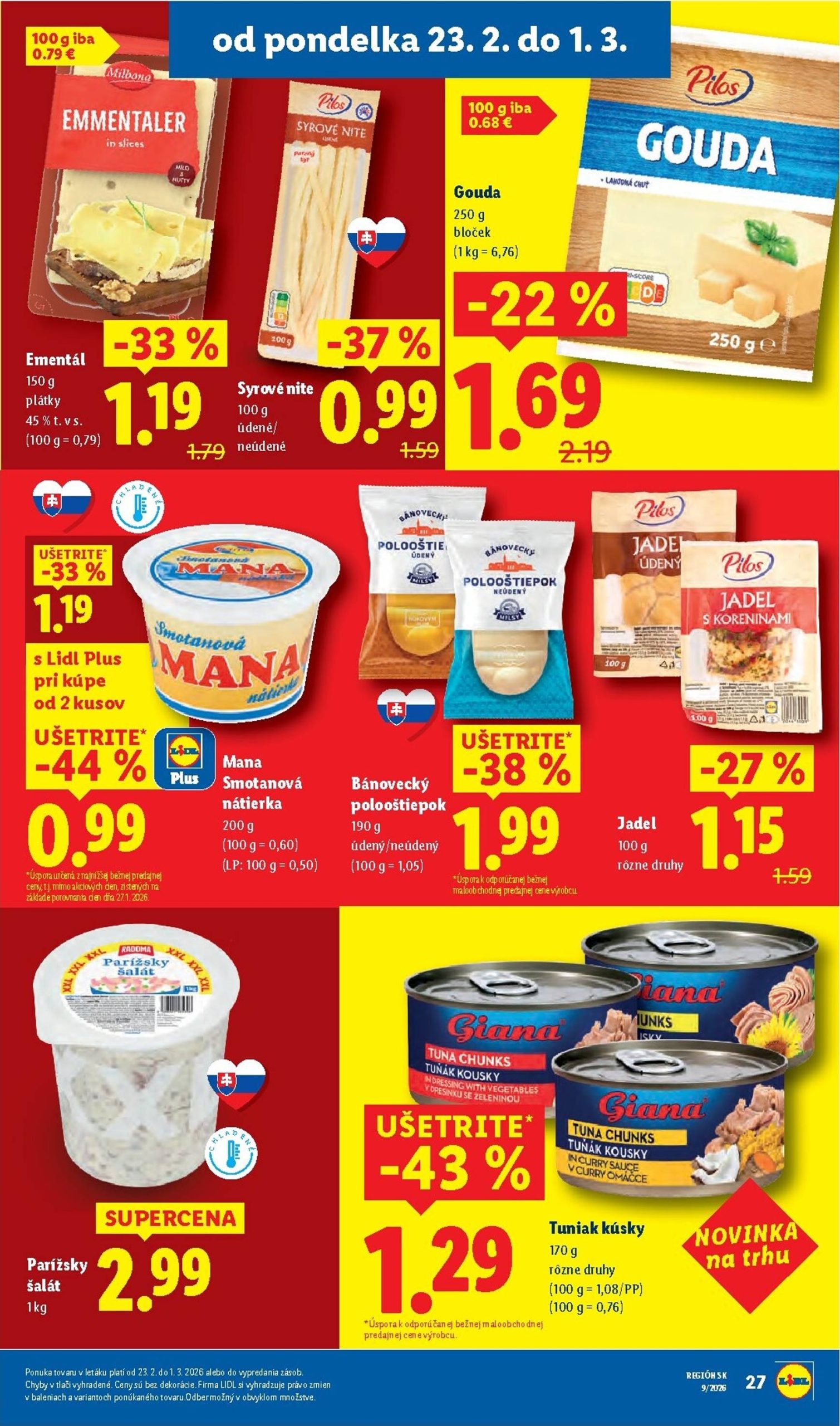 Page 33 of Aktuálny lidl leták platný od pondelka 23.02 do 01.03