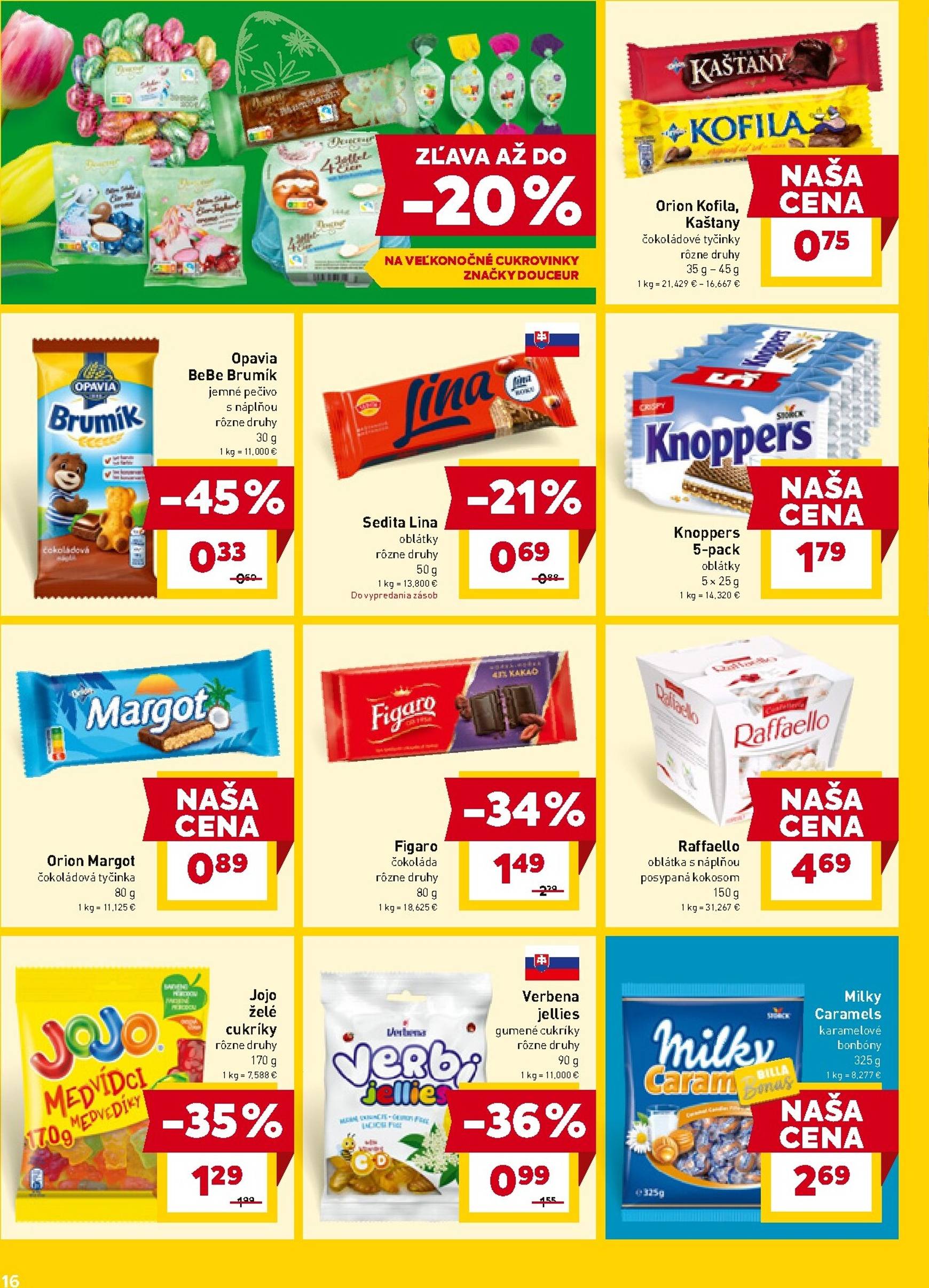 Page 16 of Aktuálny billa leták platný od stredy 25.02 do 03.03