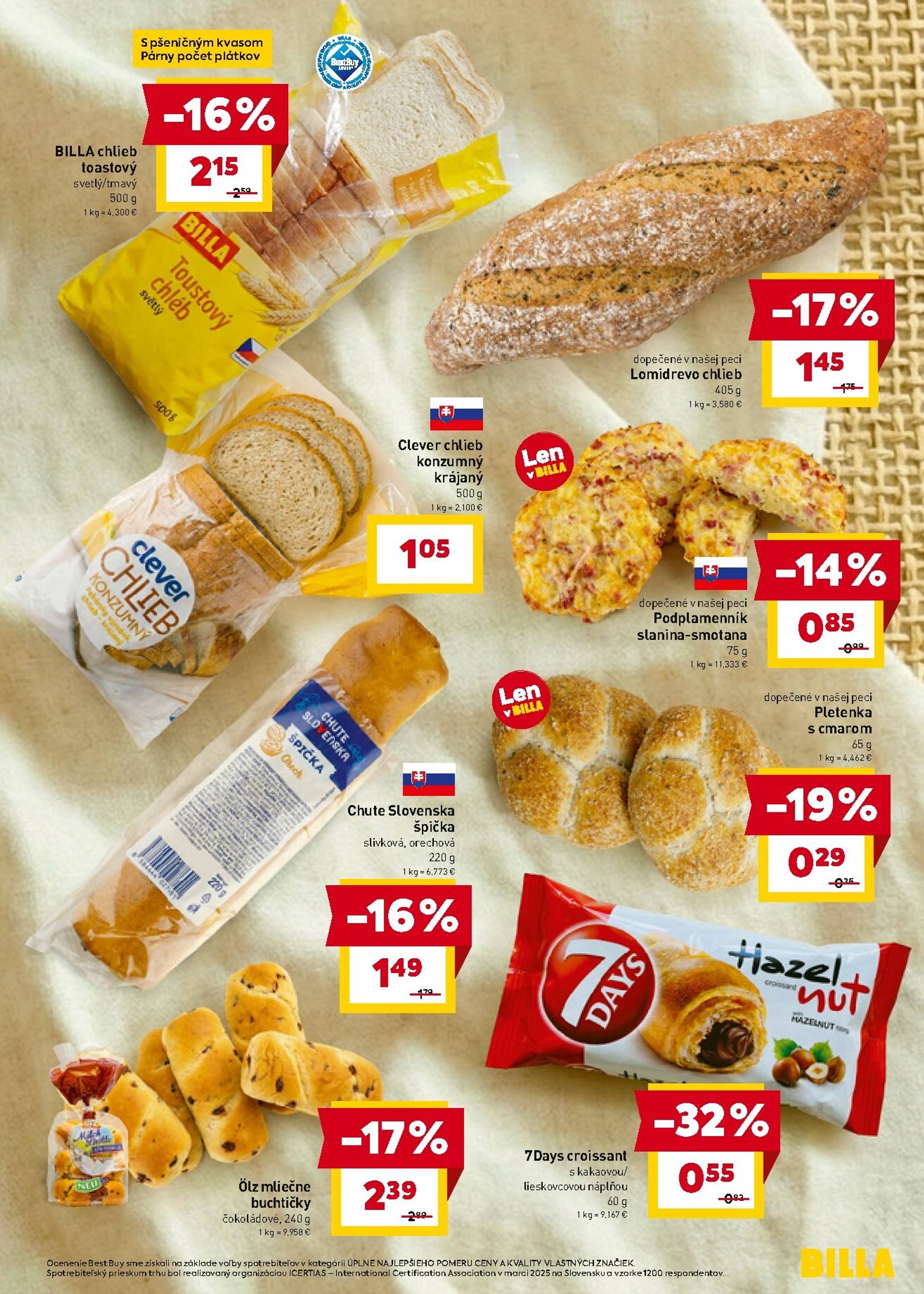 Page 7 of Aktuálny billa leták platný od stredy 25.02 do 03.03