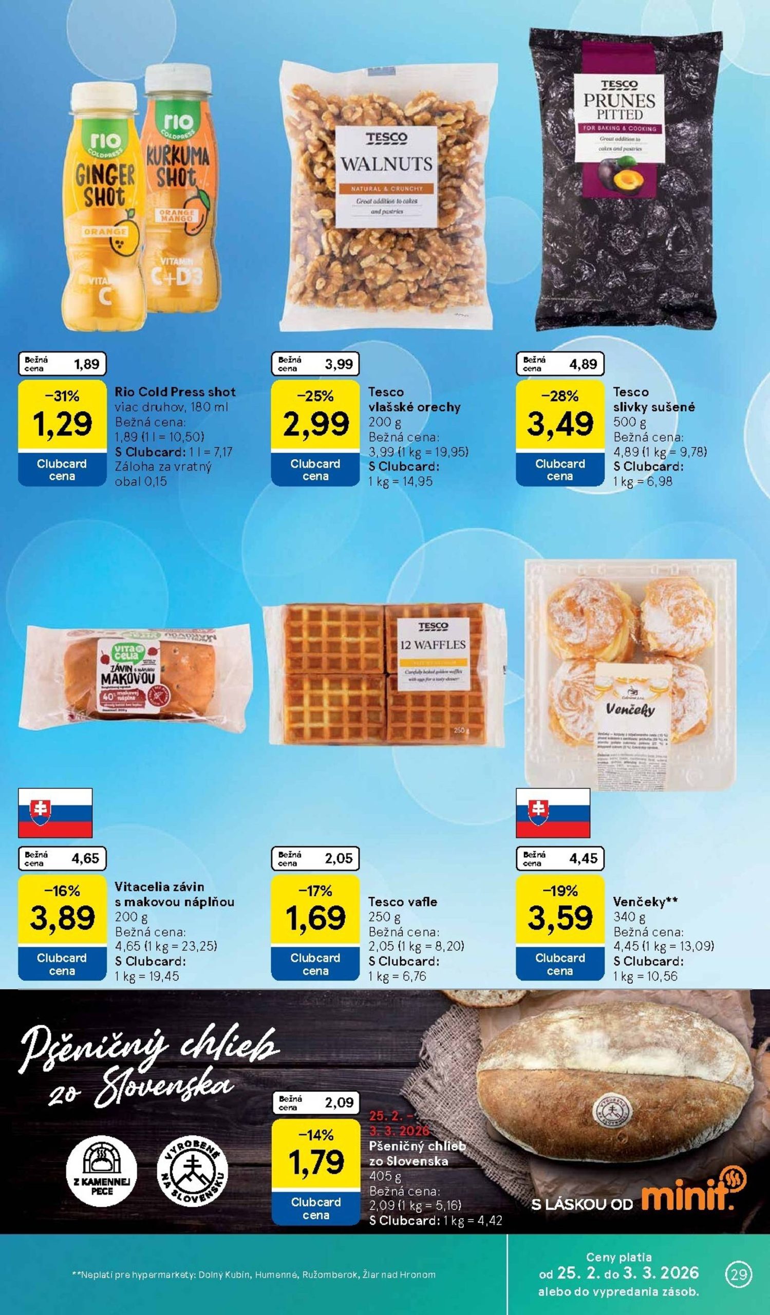 Page 29 of Aktuálny tesco leták platný od stredy 25.02 do 03.03