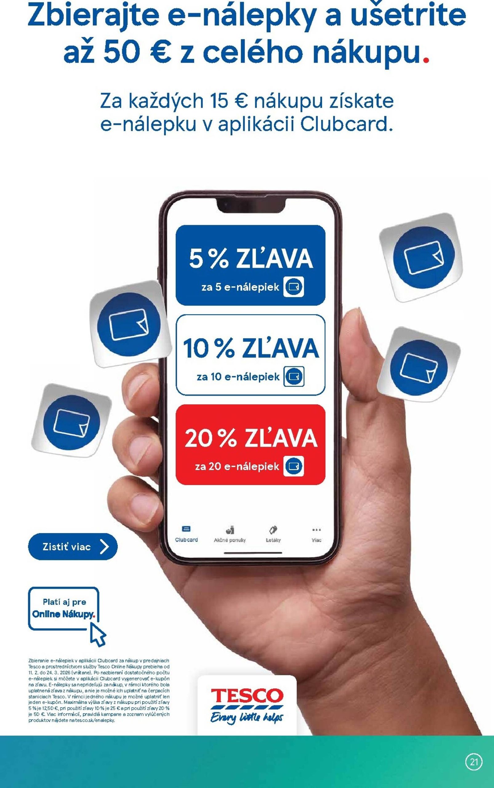 Page 21 of Aktuálny tesco leták platný od stredy 25.02 do 03.03