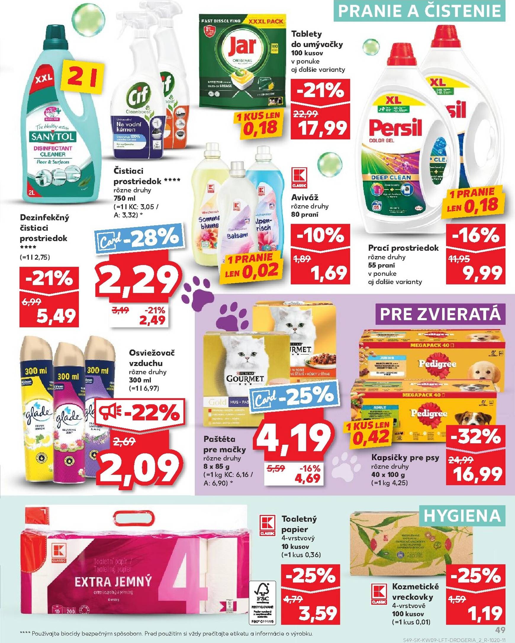 Page 49 of Aktuálny kaufland leták platný od štvrtka 26.02 do 04.03