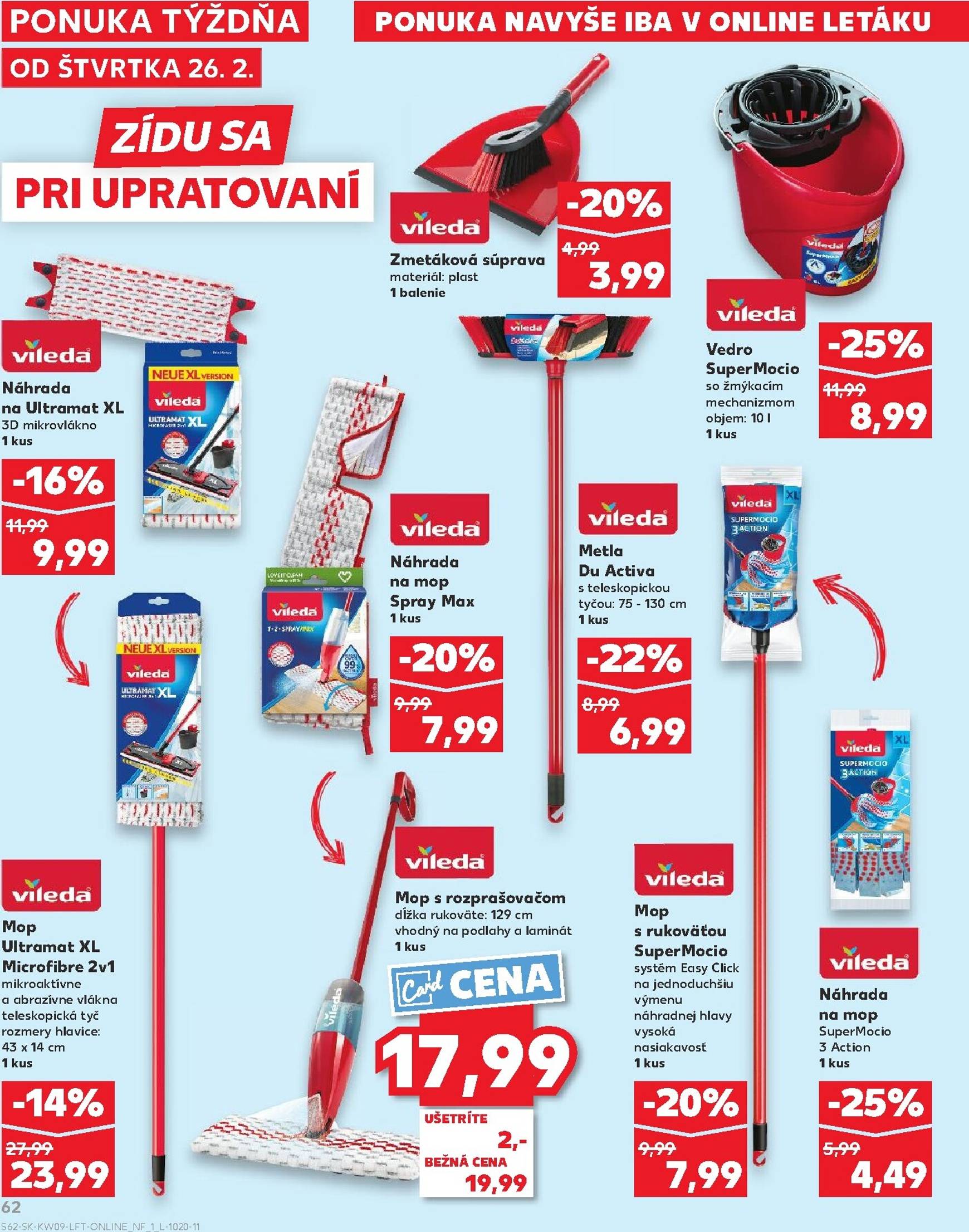 Page 62 of Aktuálny kaufland leták platný od štvrtka 26.02 do 04.03
