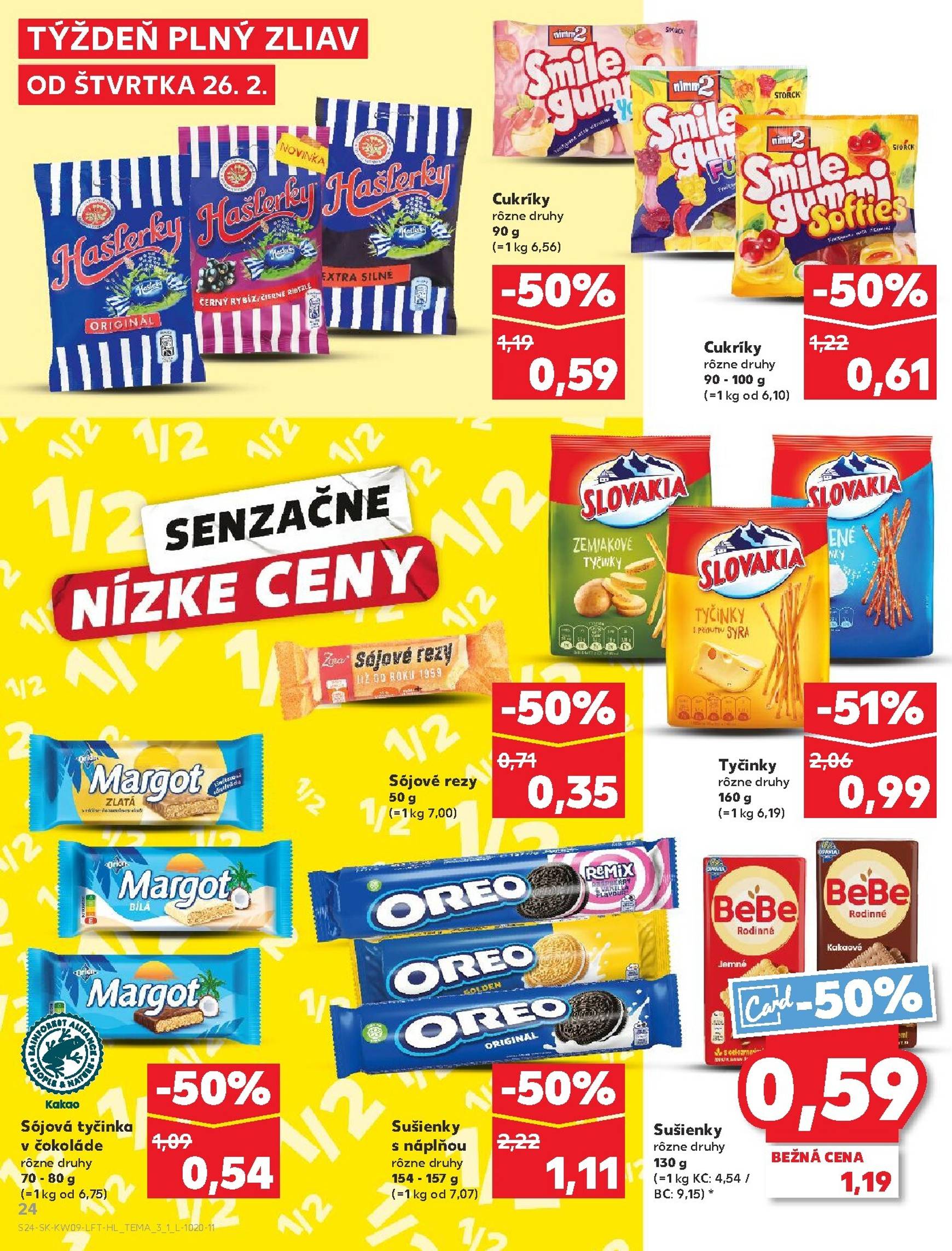 Page 24 of Aktuálny kaufland leták platný od štvrtka 26.02 do 04.03