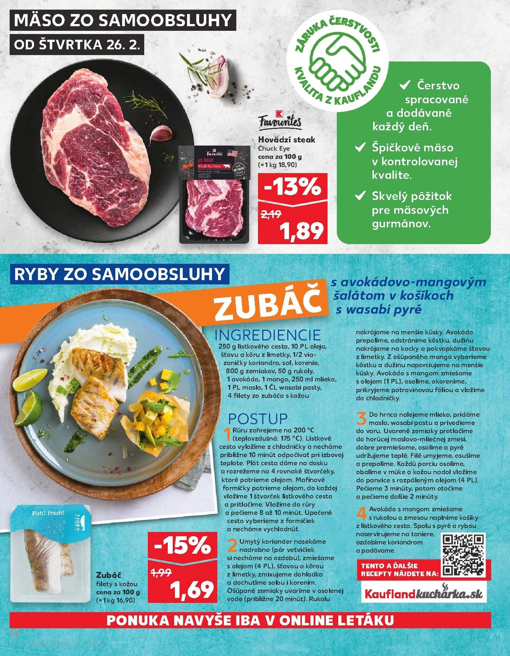 Page 14 of Aktuálny kaufland leták platný od štvrtka 26.02 do 04.03