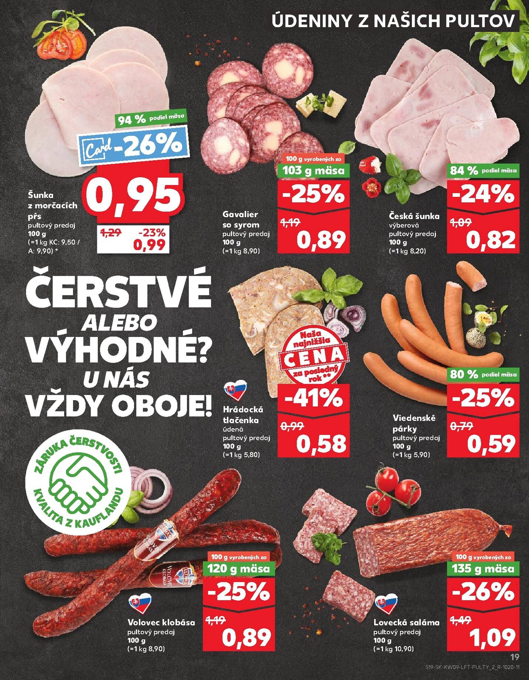Page 19 of Aktuálny kaufland leták platný od štvrtka 26.02 do 04.03