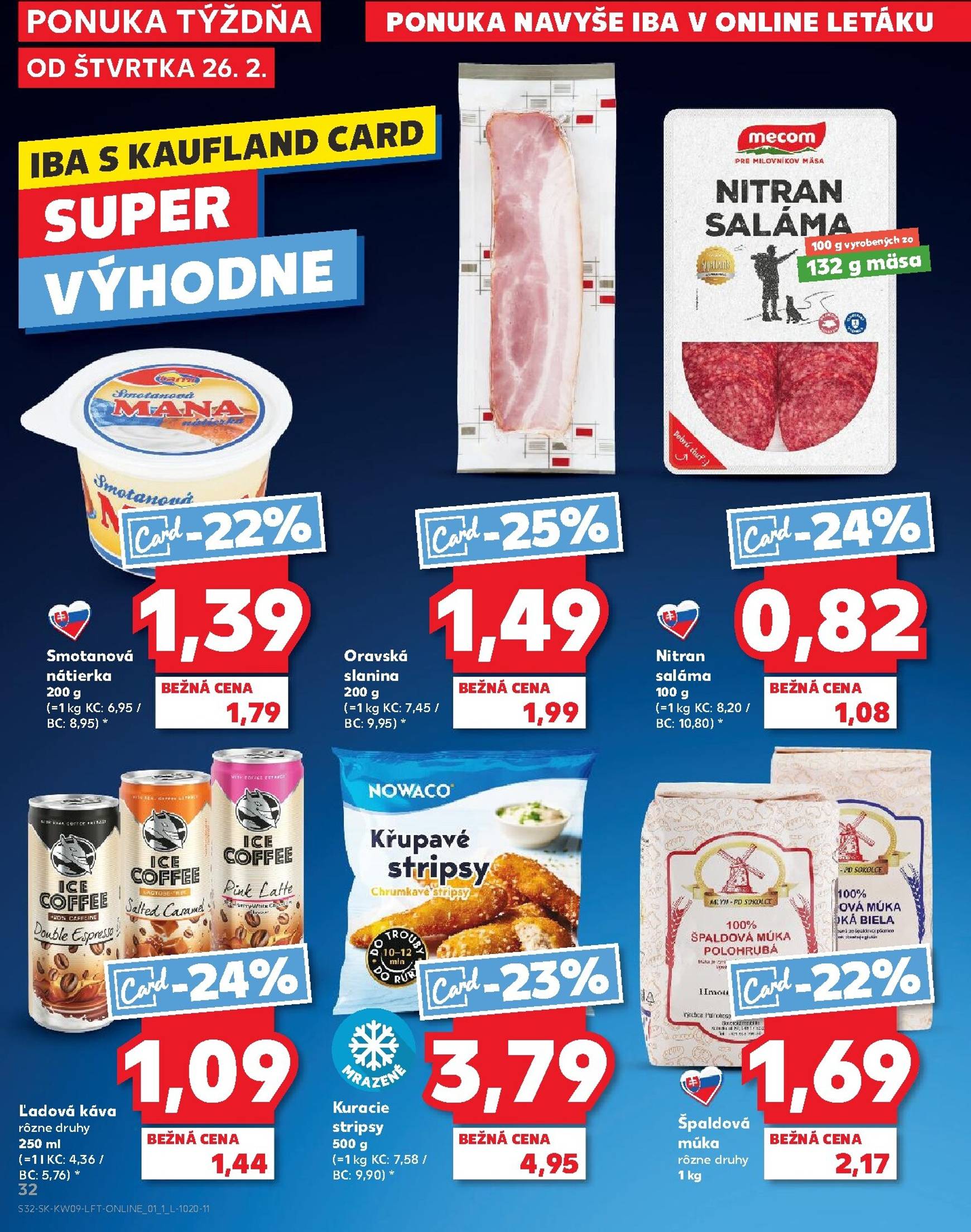 Page 32 of Aktuálny kaufland leták platný od štvrtka 26.02 do 04.03