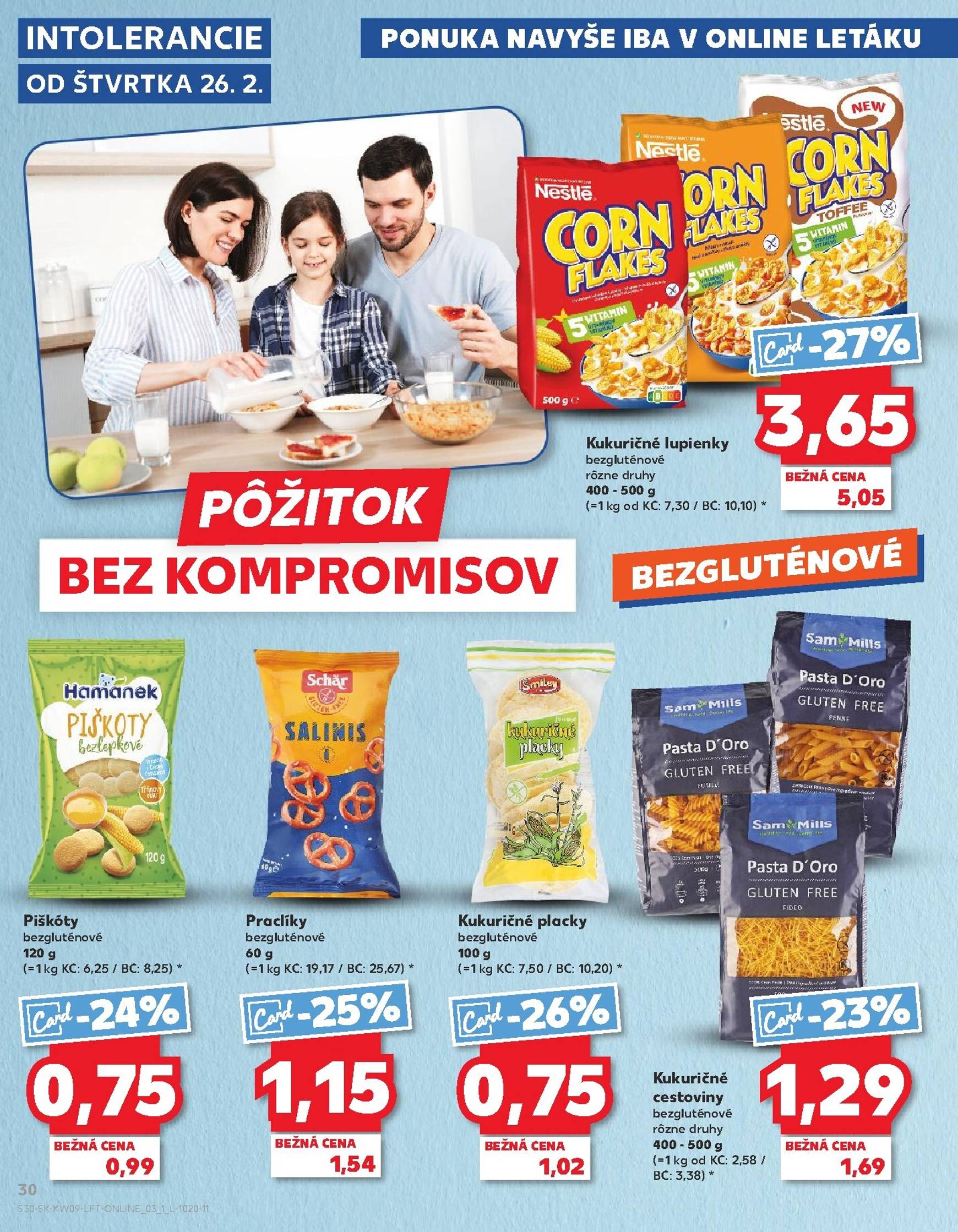 Page 30 of Aktuálny kaufland leták platný od štvrtka 26.02 do 04.03