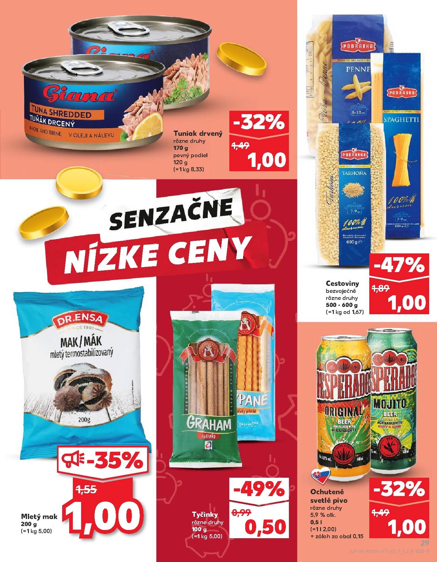 Page 29 of Aktuálny kaufland leták platný od štvrtka 26.02 do 04.03