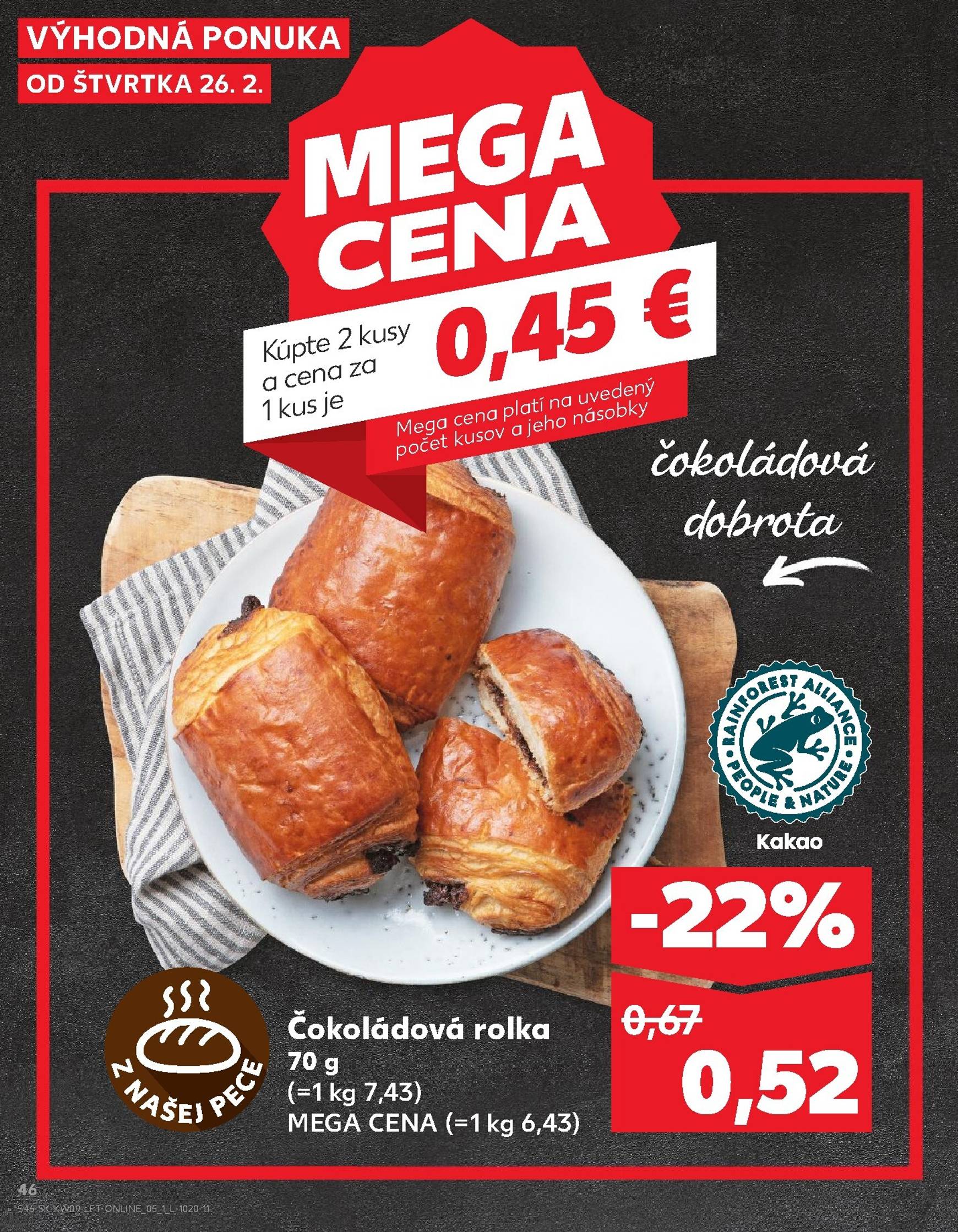 Page 46 of Aktuálny kaufland leták platný od štvrtka 26.02 do 04.03