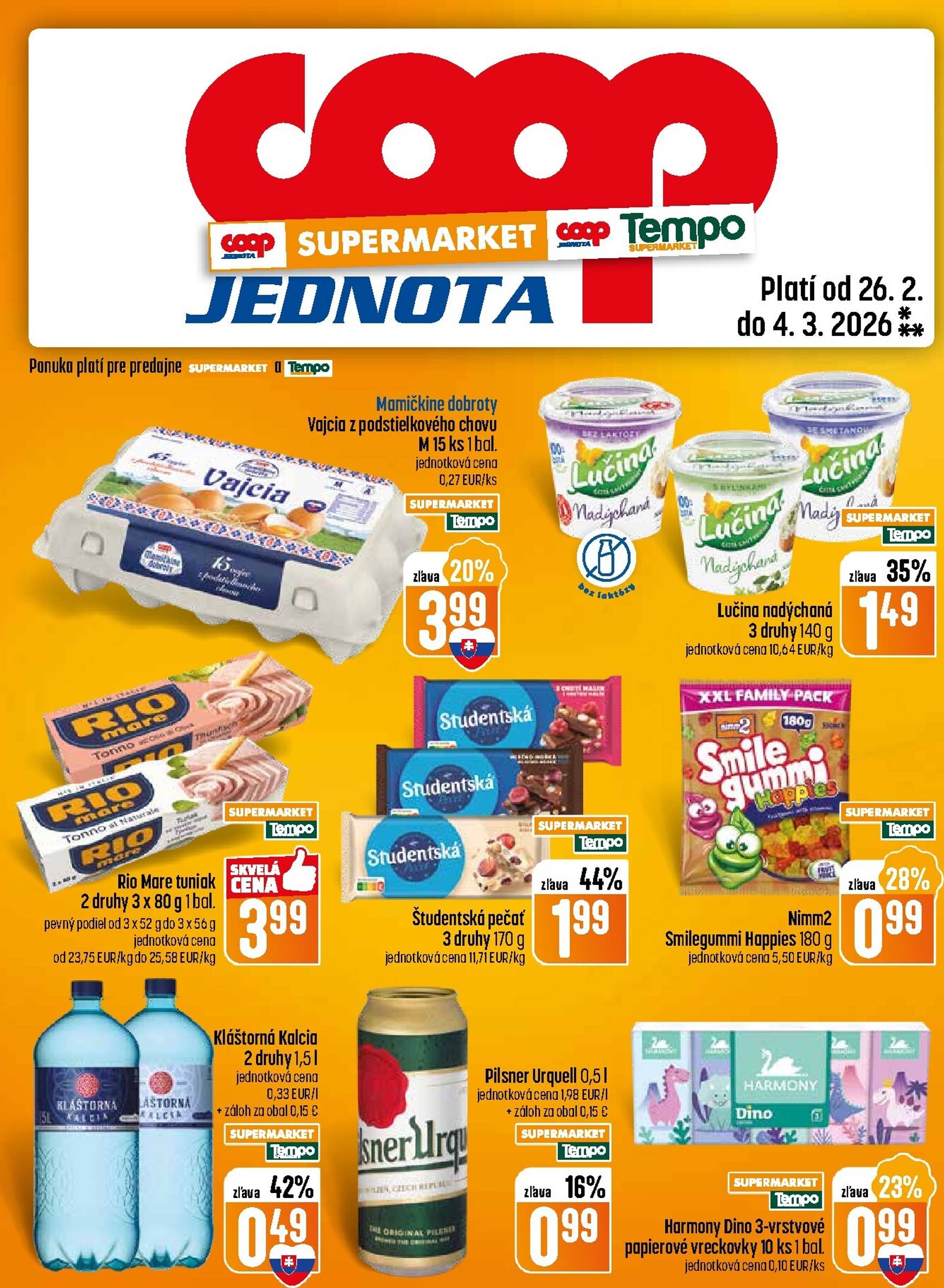 Page 13 of Aktuálny coop-jednota leták platný od štvrtka 26.02 do 04.03