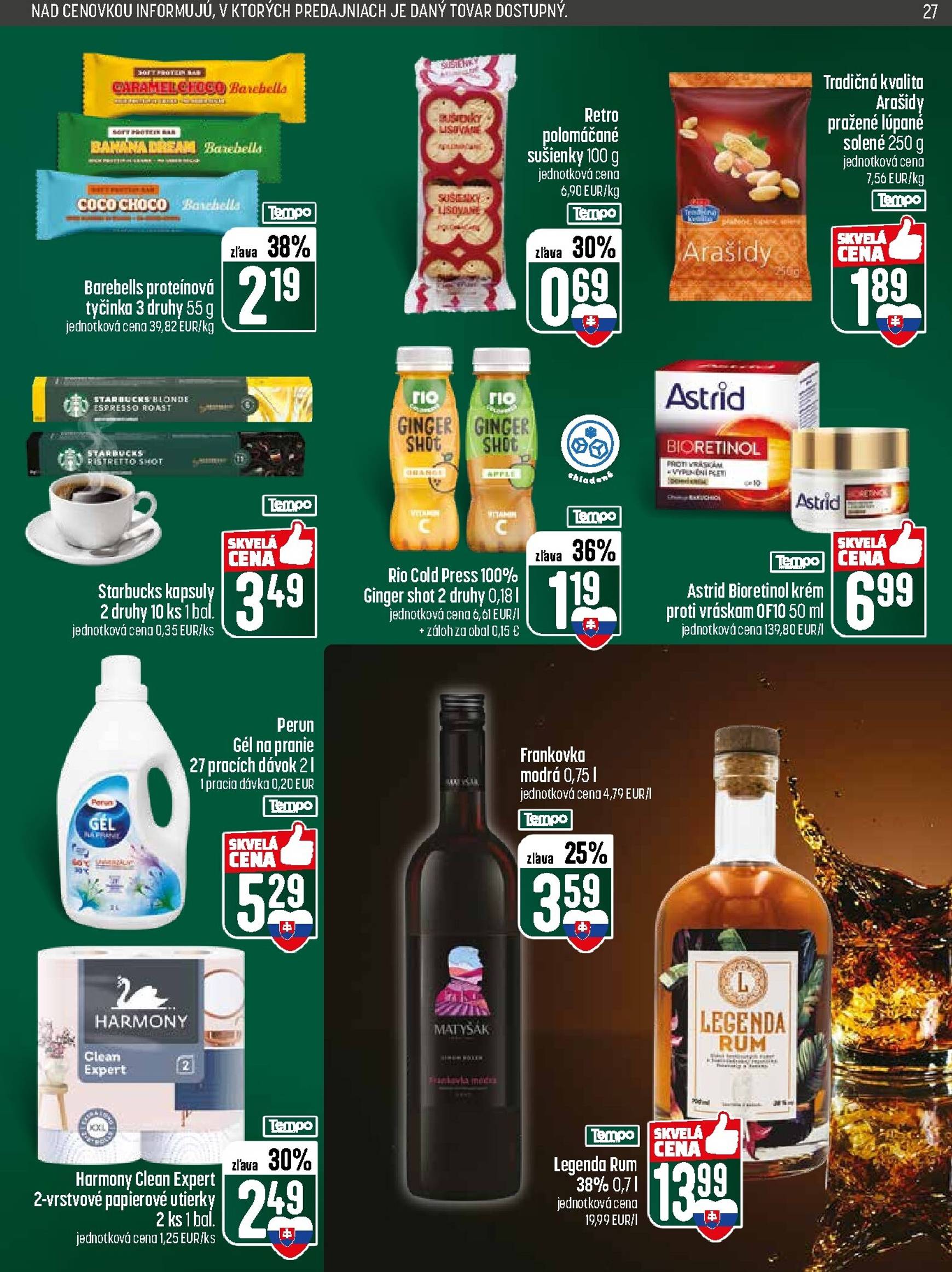 Page 27 of Aktuálny coop-jednota leták platný od štvrtka 26.02 do 04.03