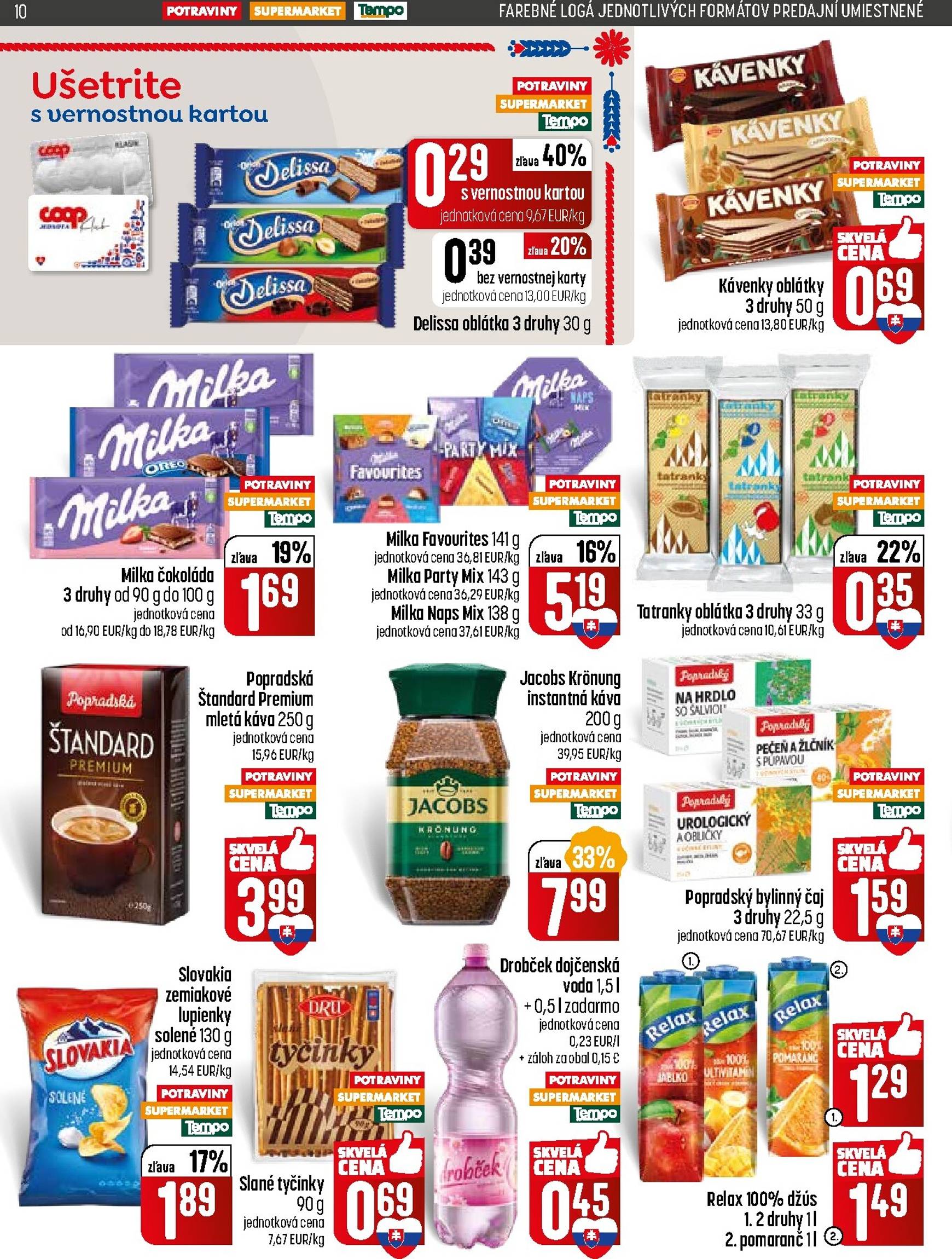 Page 10 of Aktuálny coop-jednota leták platný od štvrtka 26.02 do 04.03