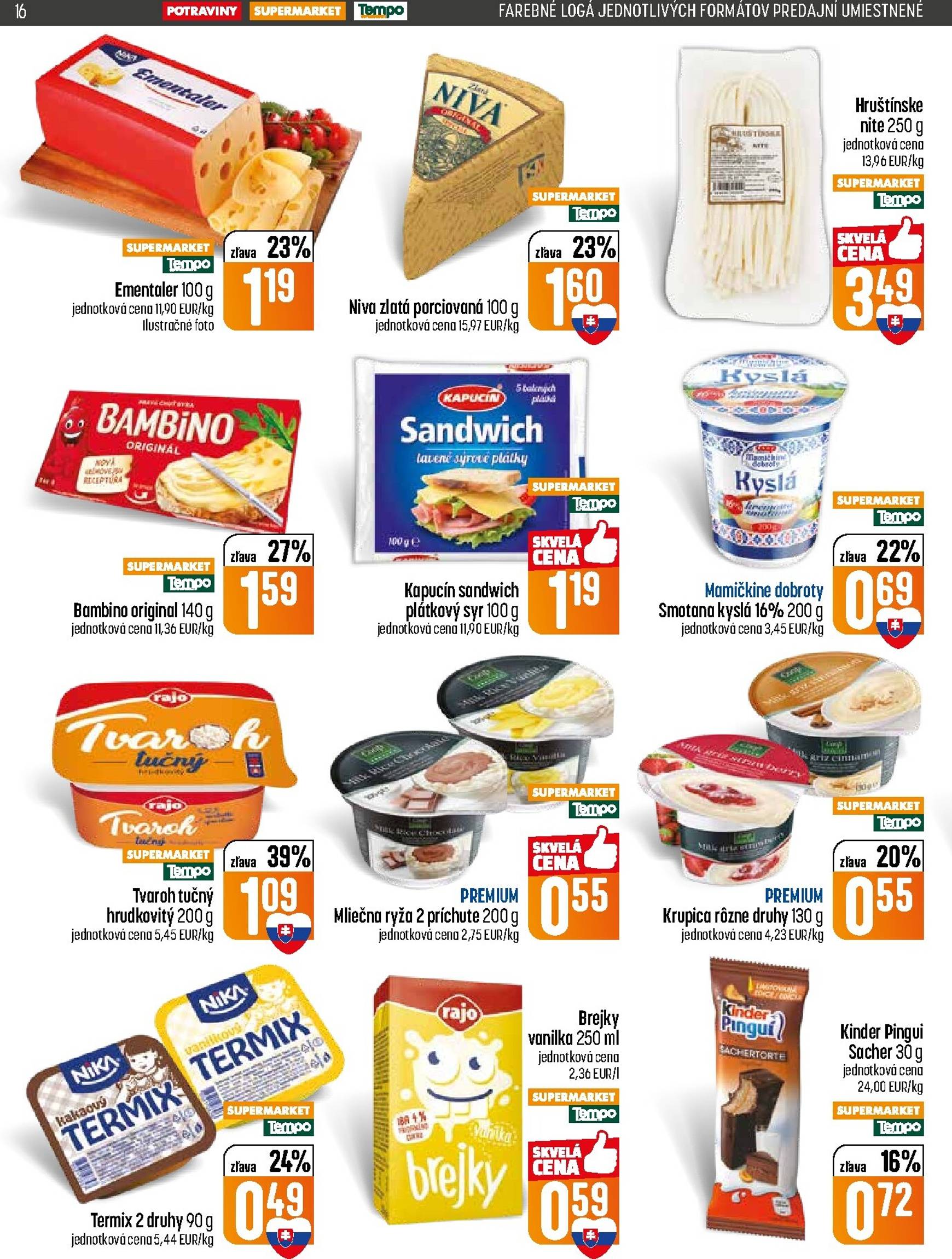 Page 16 of Aktuálny coop-jednota leták platný od štvrtka 26.02 do 04.03