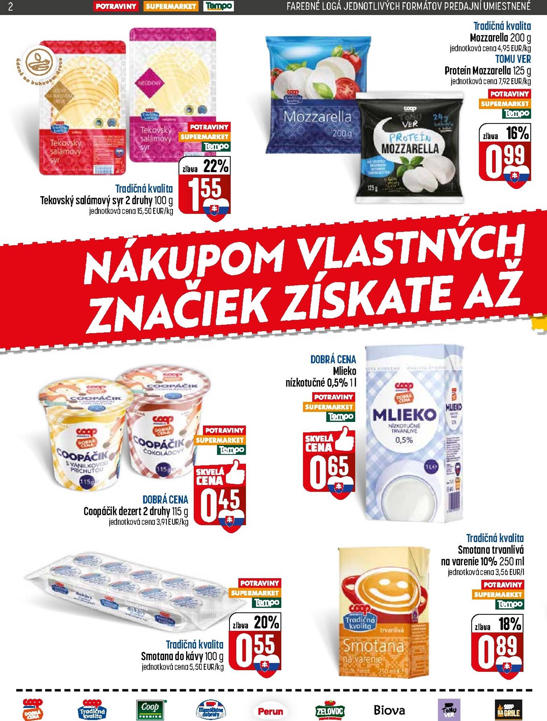 Page 2 of Aktuálny coop-jednota leták platný od štvrtka 26.02 do 04.03