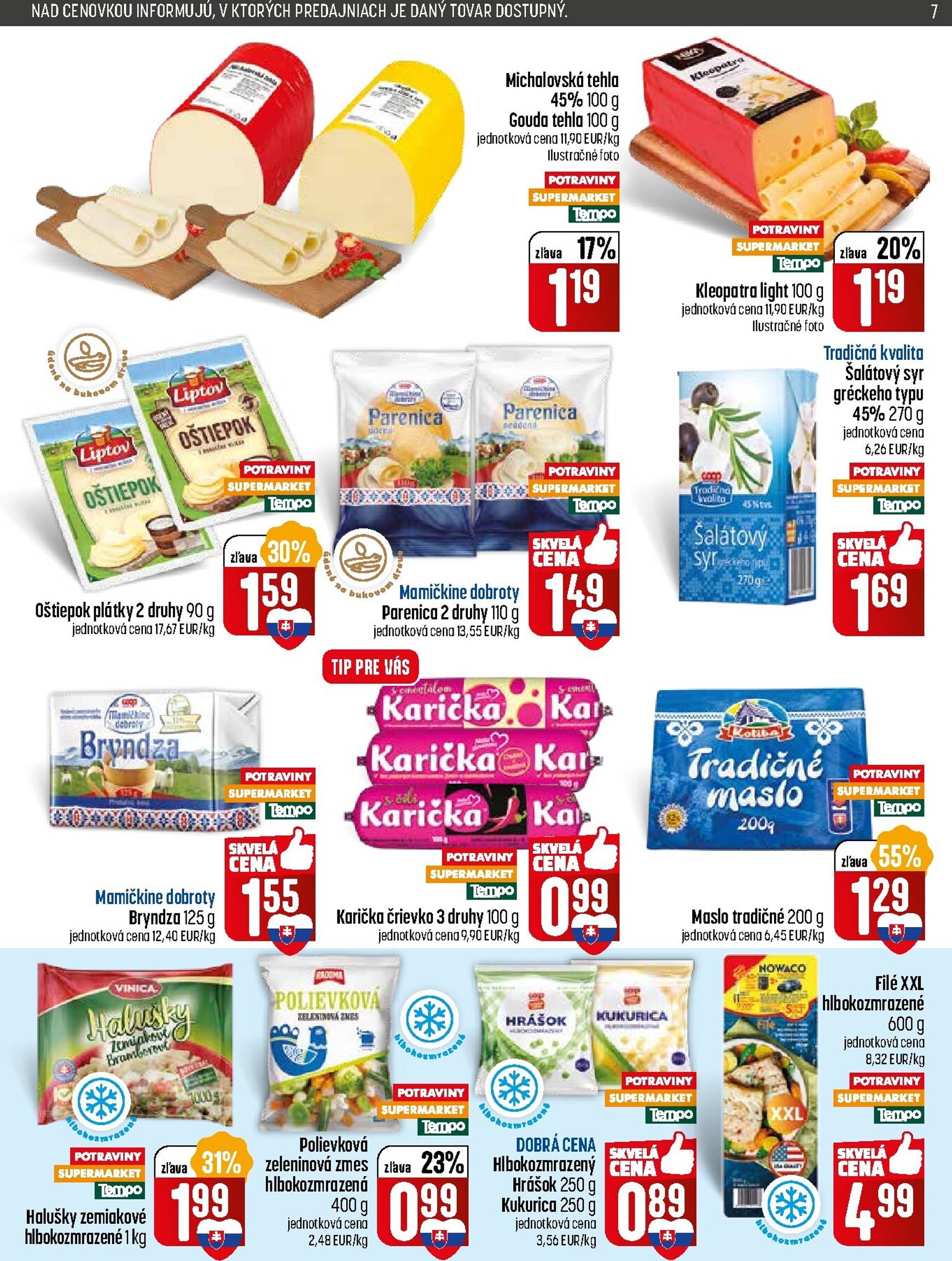 Page 7 of Aktuálny coop-jednota leták platný od štvrtka 26.02 do 04.03