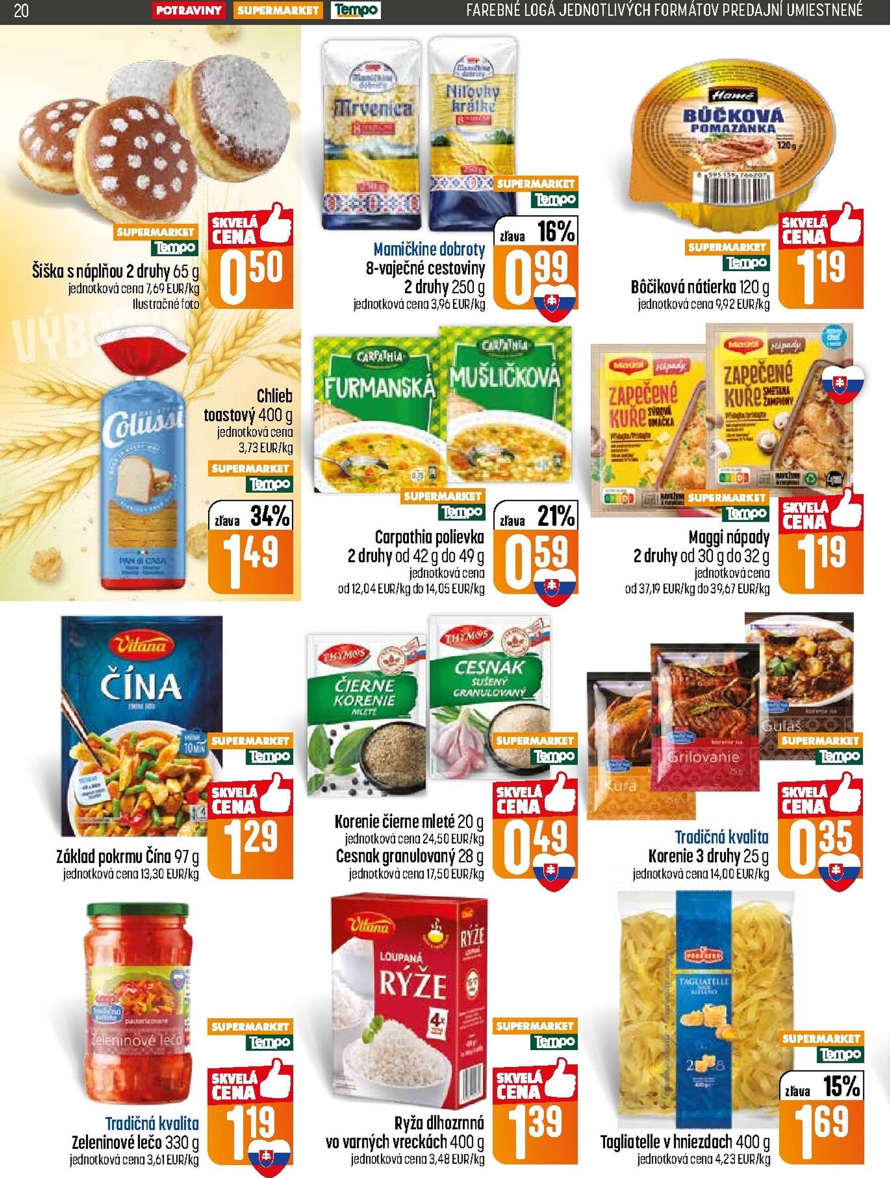 Page 20 of Aktuálny coop-jednota leták platný od štvrtka 26.02 do 04.03