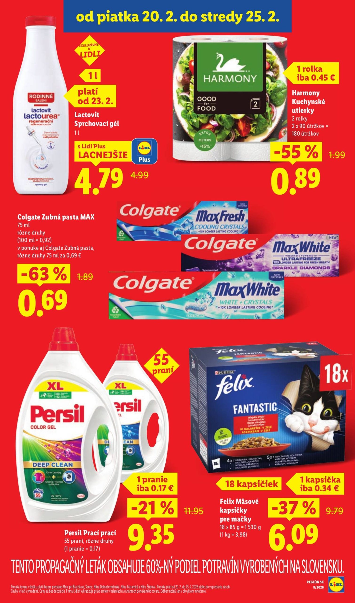 Page 3 of Aktuálny lidl leták platný od pondelka 23.02 do 01.03