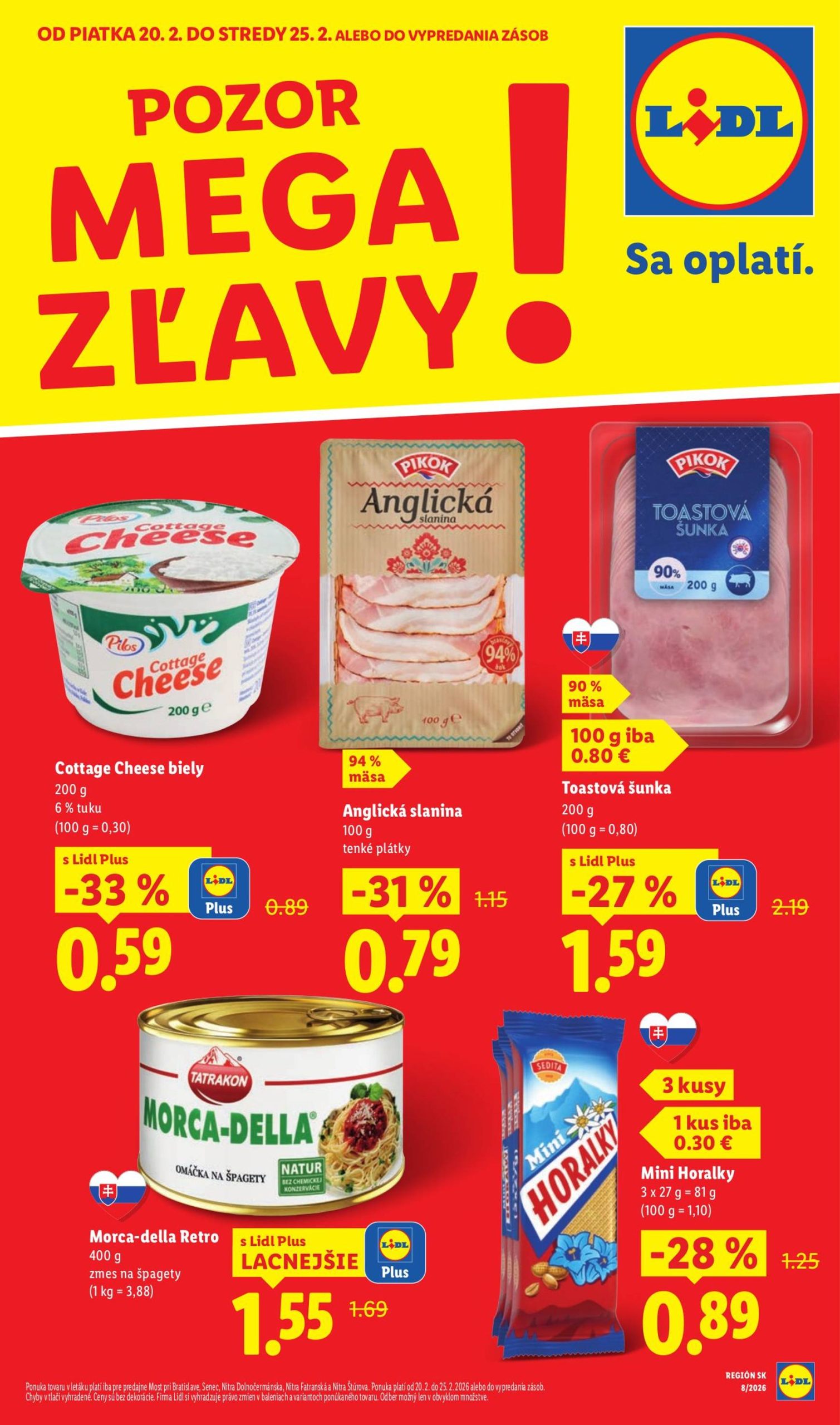Page 2 of Aktuálny lidl leták platný od pondelka 23.02 do 01.03