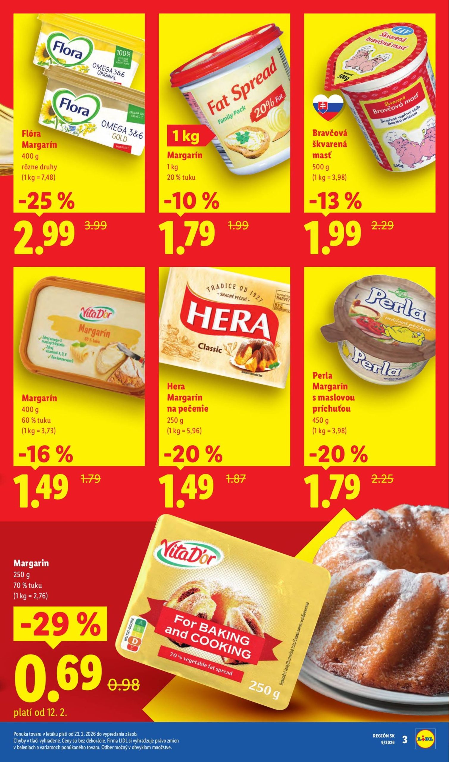 Page 3 of Aktuálny lidl leták platný od štvrtka 26.02 do 01.03