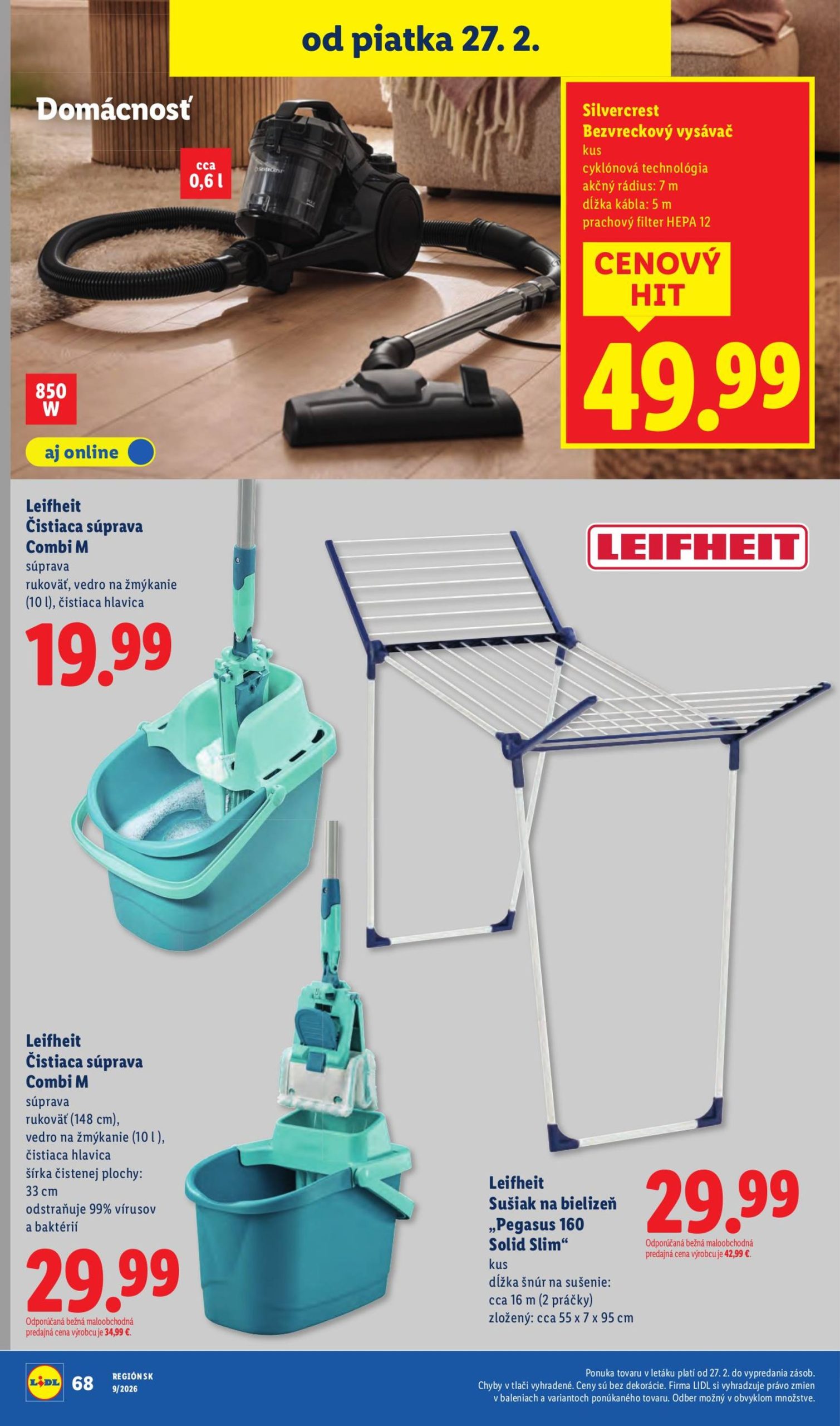 Page 40 of Aktuálny lidl leták platný od štvrtka 26.02 do 01.03