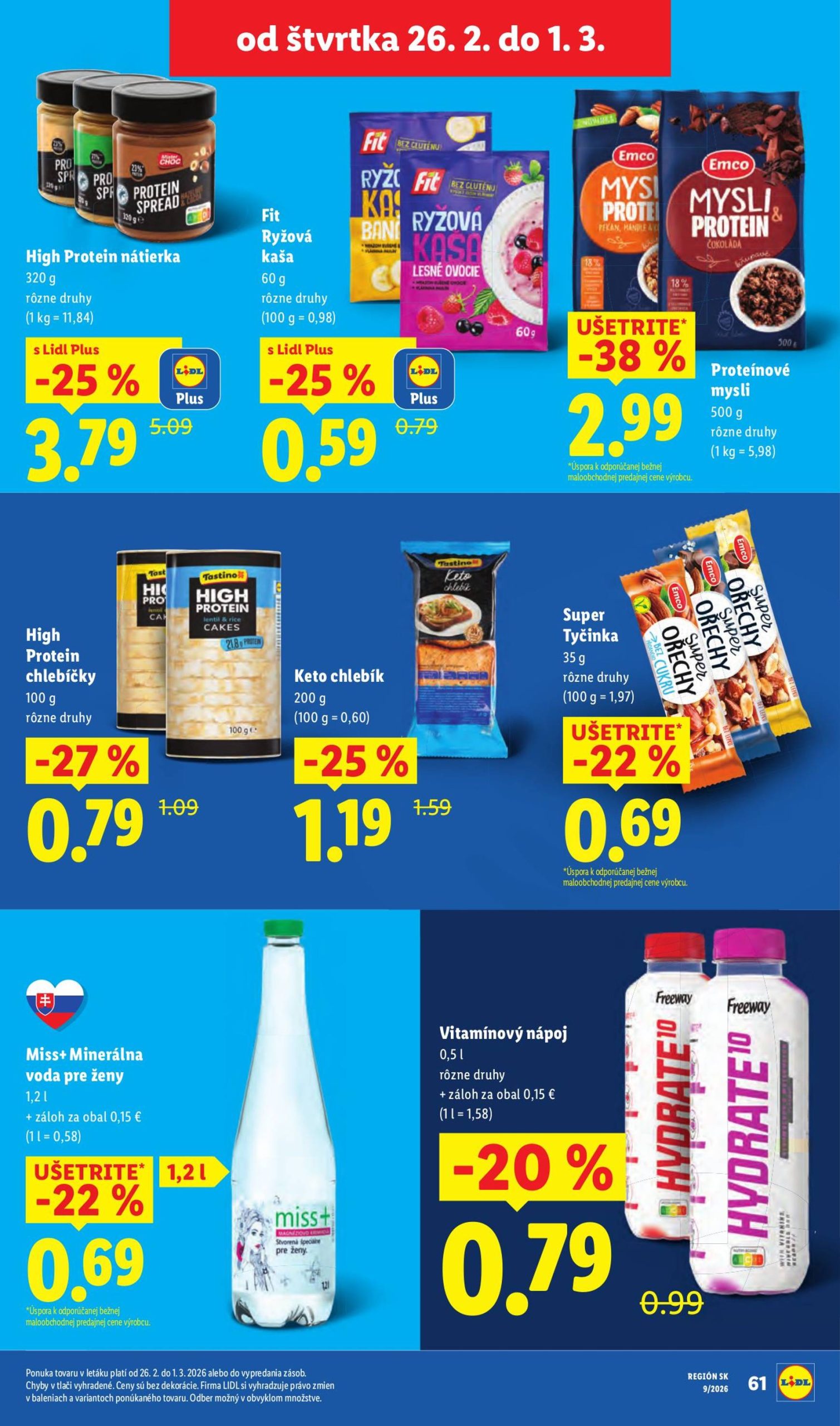 Page 19 of Aktuálny lidl leták platný od štvrtka 26.02 do 01.03