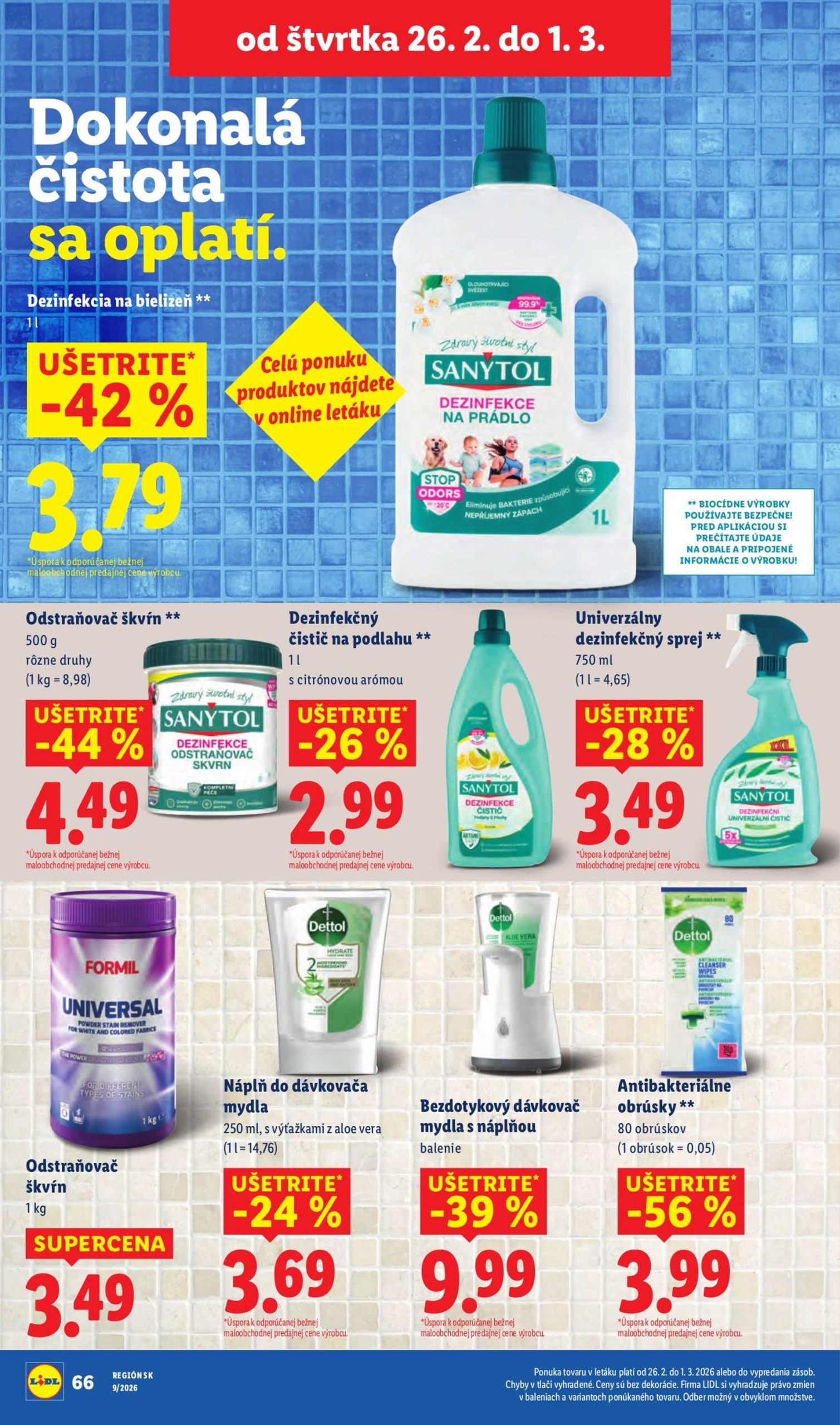 Page 26 of Aktuálny lidl leták platný od štvrtka 26.02 do 01.03