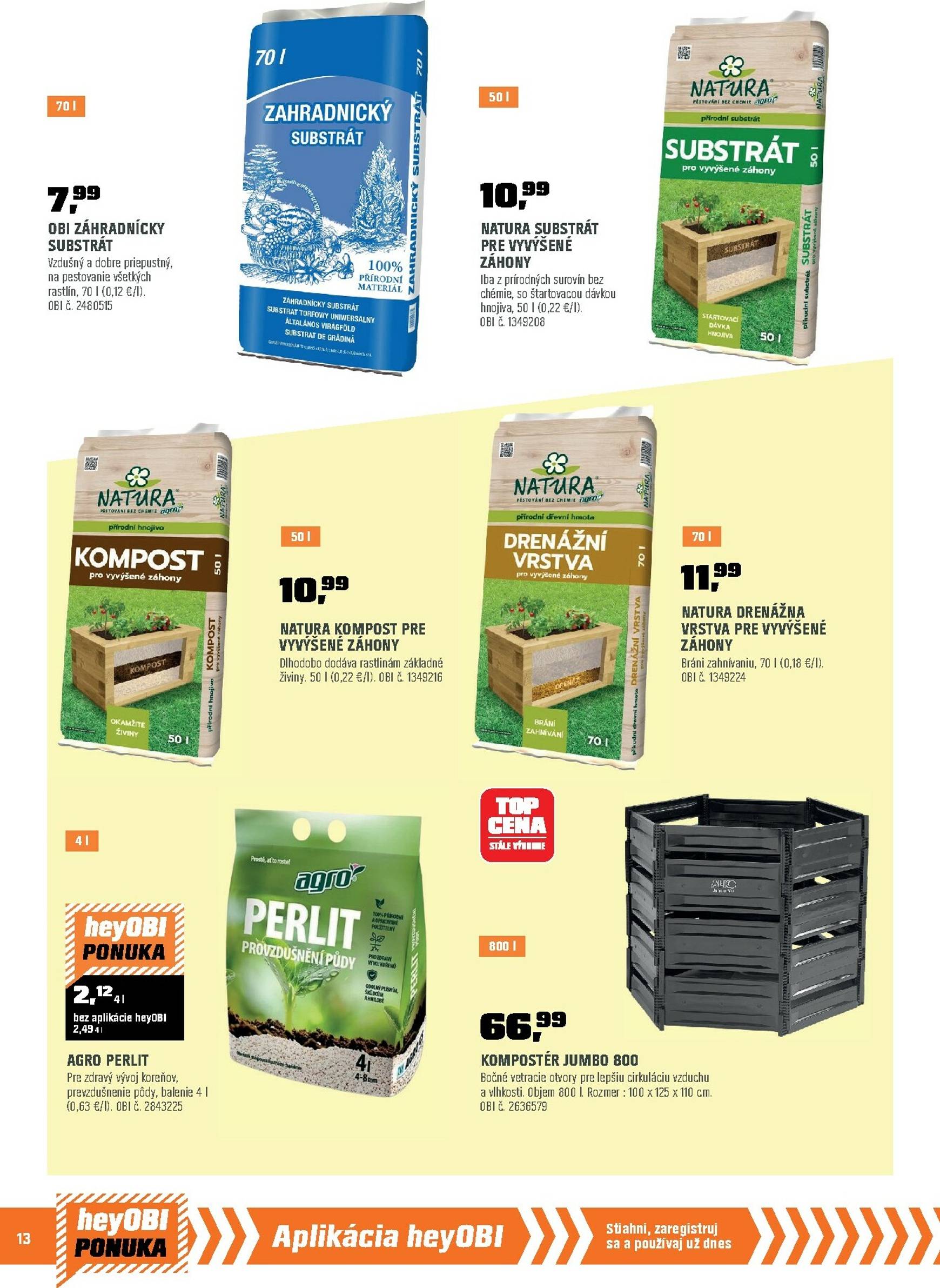 Page 14 of Aktuálny obi leták platný od nedele 01.02 do 28.02