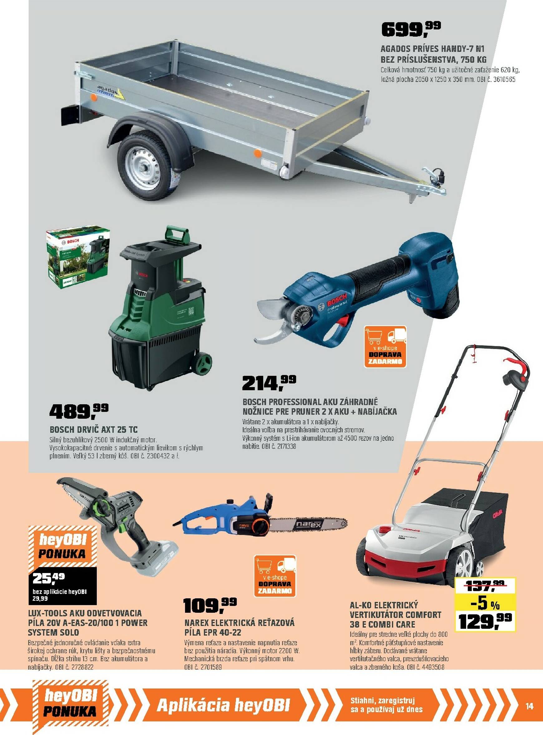 Page 15 of Aktuálny obi leták platný od nedele 01.02 do 28.02