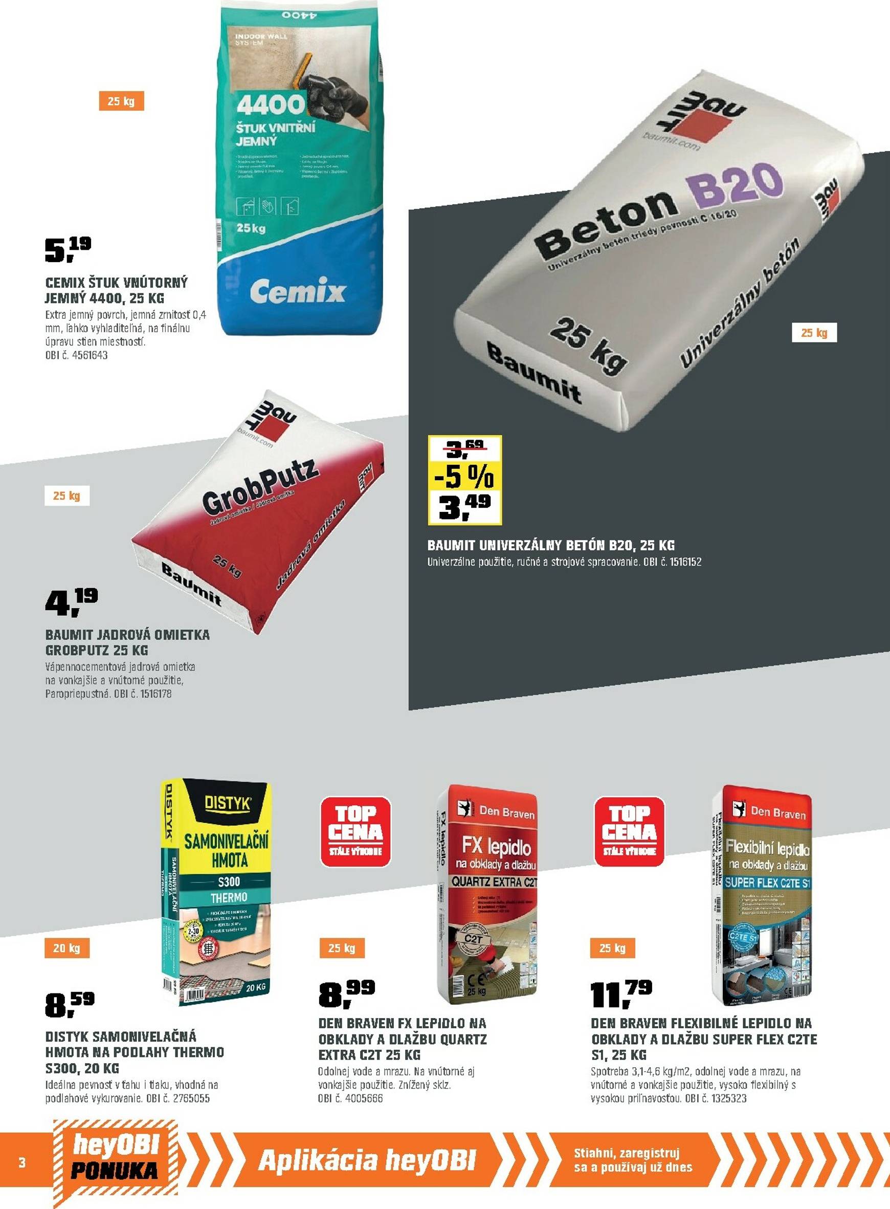 Page 4 of Aktuálny obi leták platný od nedele 01.02 do 28.02