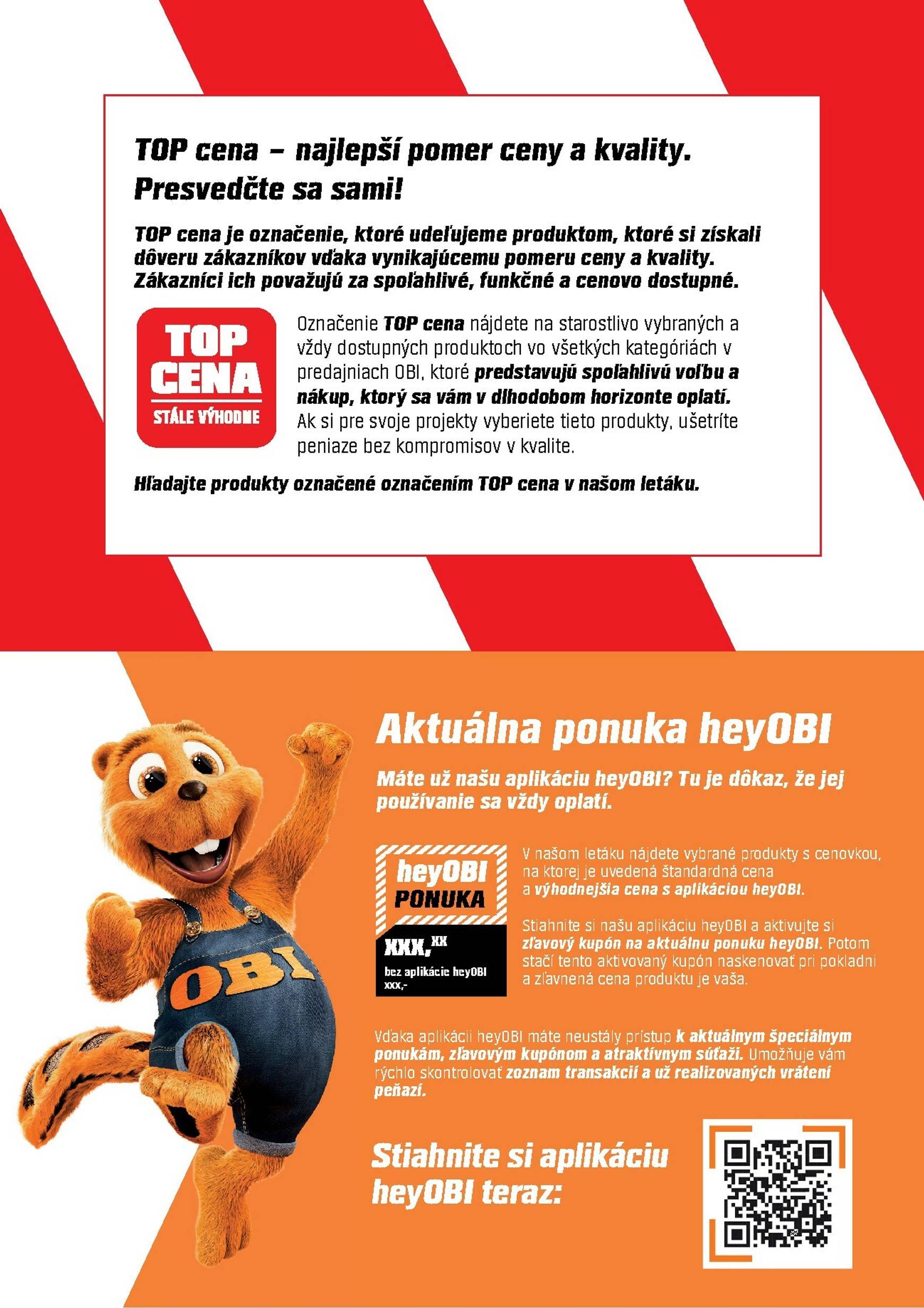 Page 2 of Aktuálny obi leták platný od nedele 01.02 do 28.02