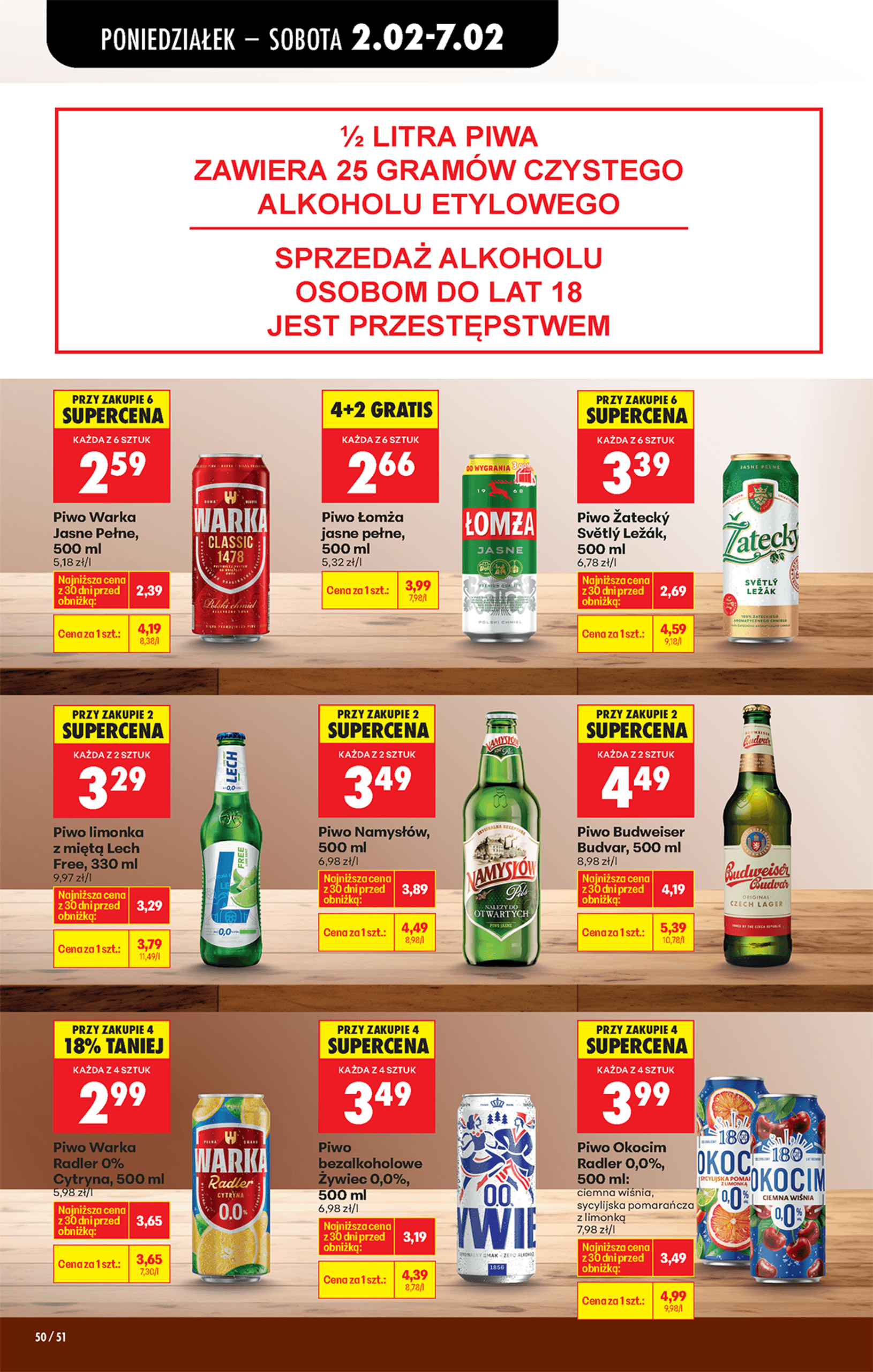 Page 64 of Aktuálny biedronka-polsko leták platný od pondelka 02.02 do 07.02