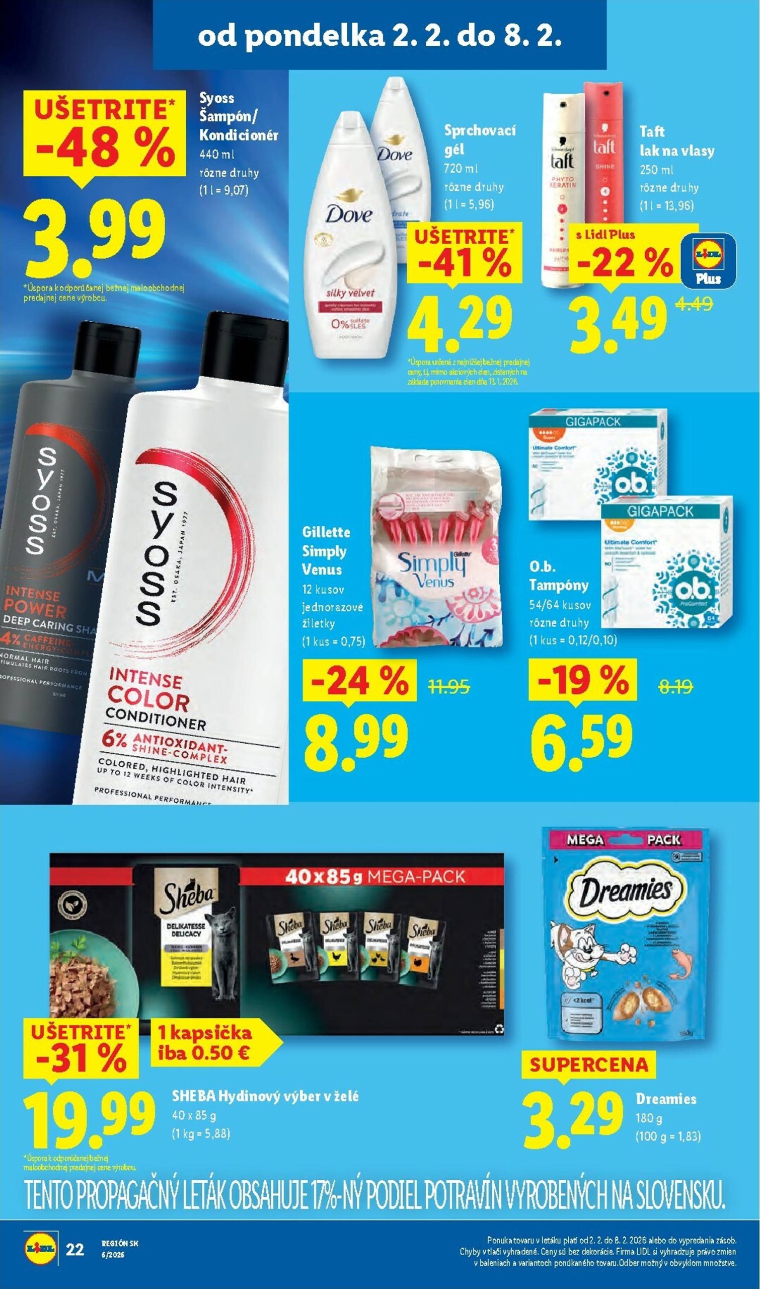 Page 26 of Aktuálny lidl leták platný od pondelka 02.02 do 08.02